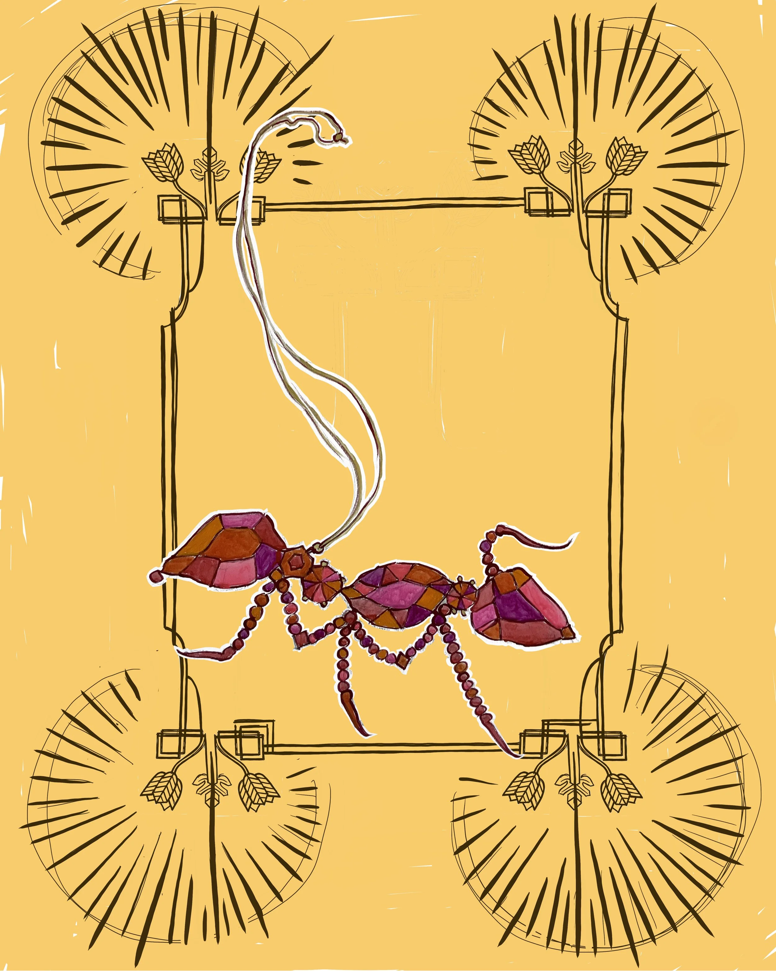 Ant pendant Yellow Frame.jpg