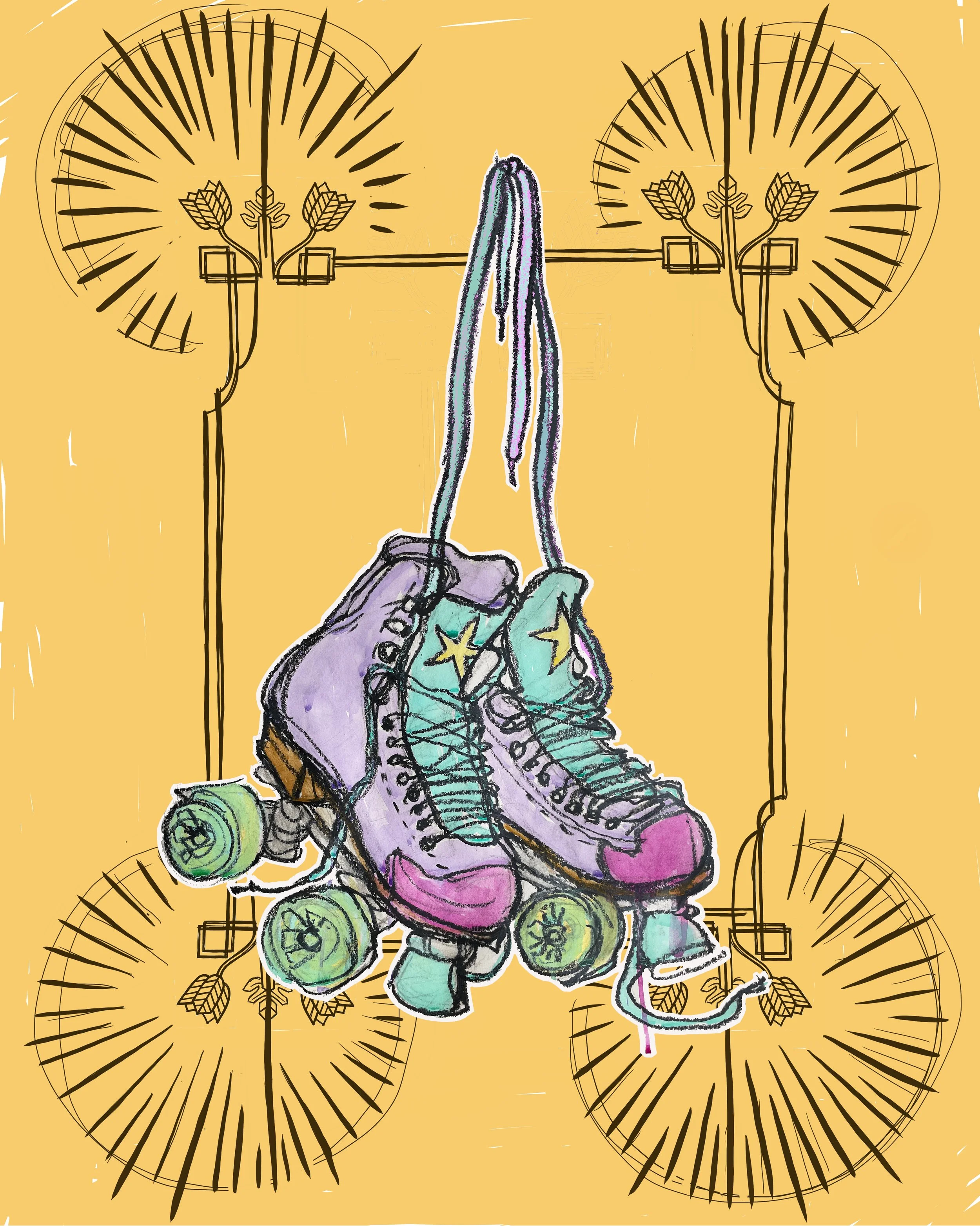 Bell's Skates Yellow Frame.jpg