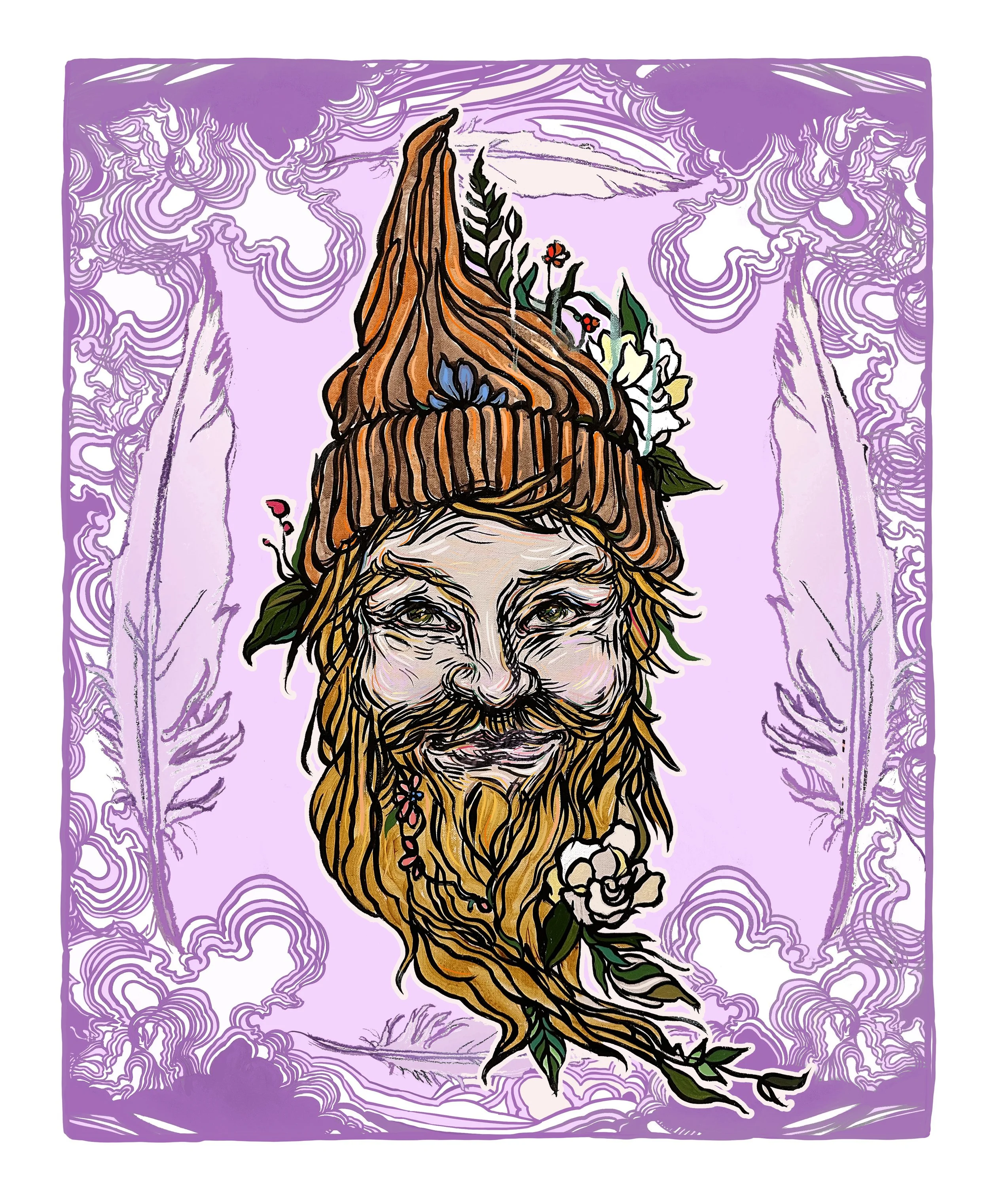 Garrdenia Pink cloudy border.jpg