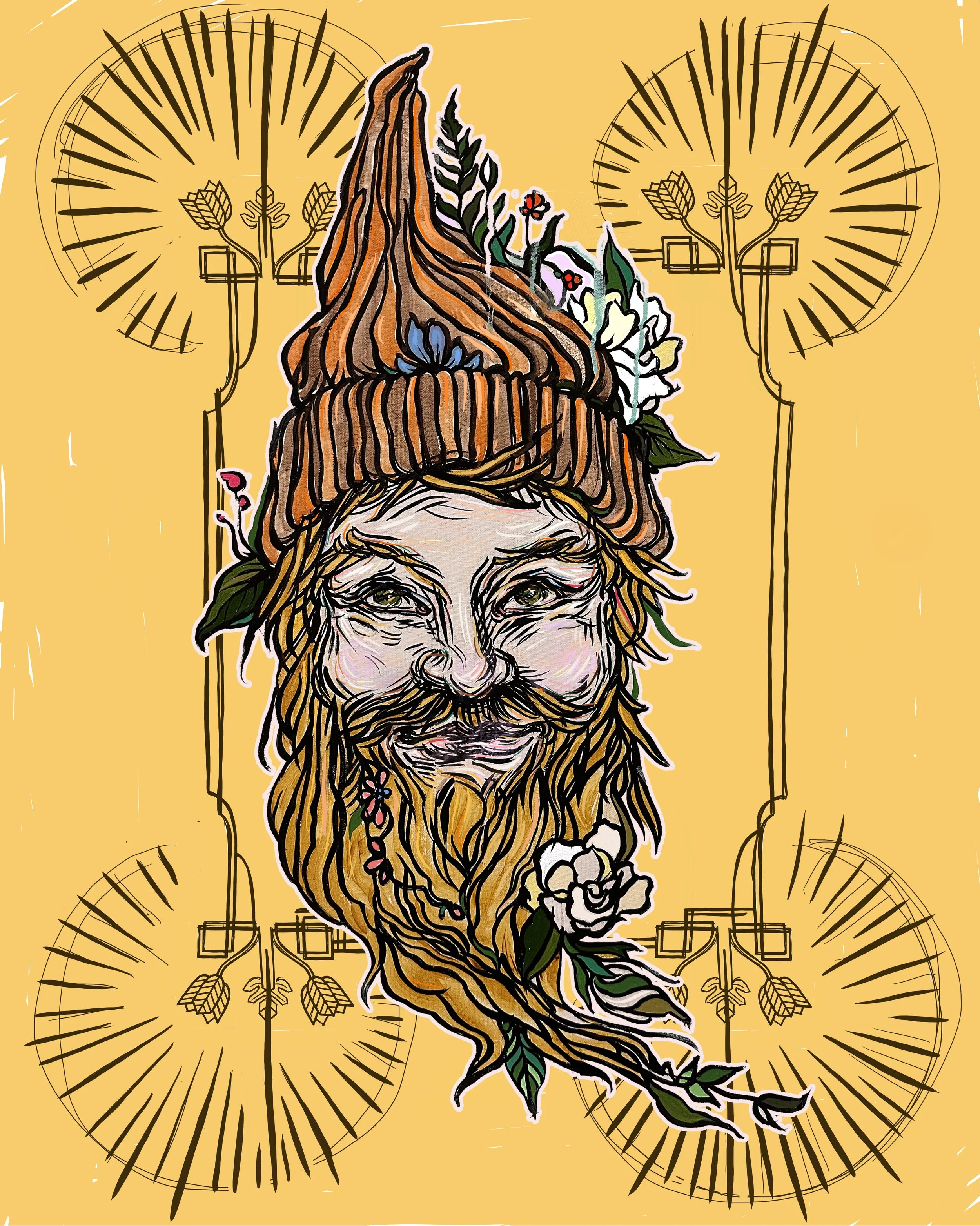 Garrdenia Yellow frame.jpg