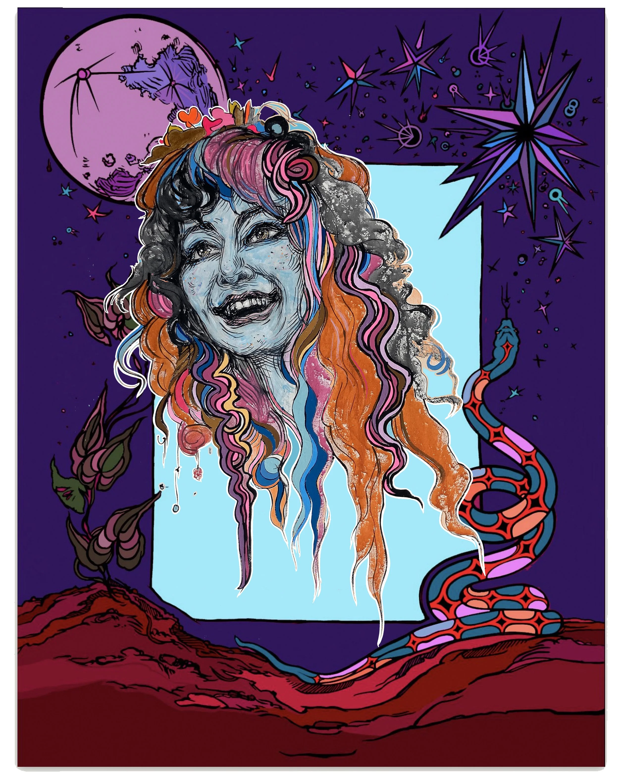 Jeannie 4 sisters purples.jpg