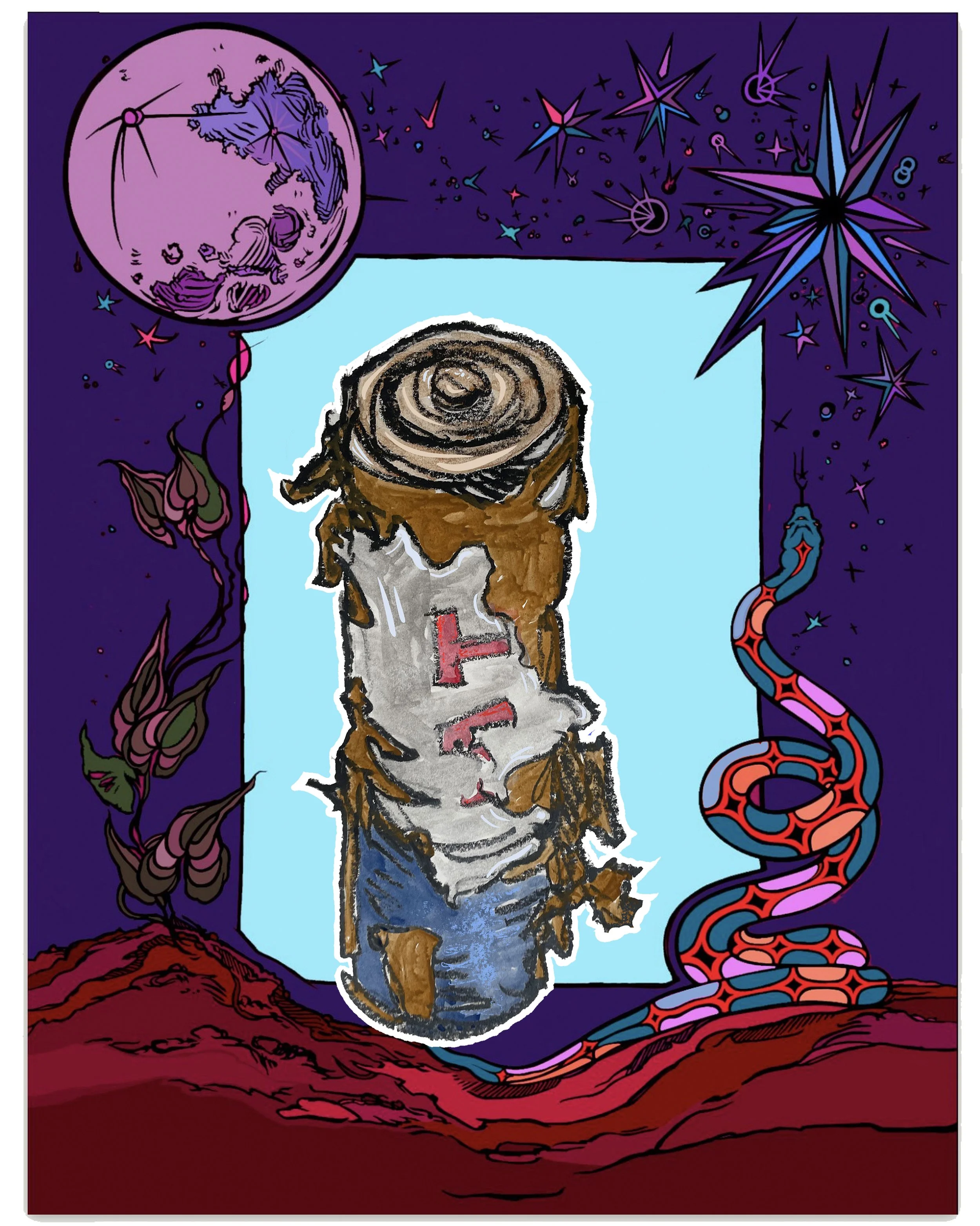 Battery 4 sisters purples.jpg