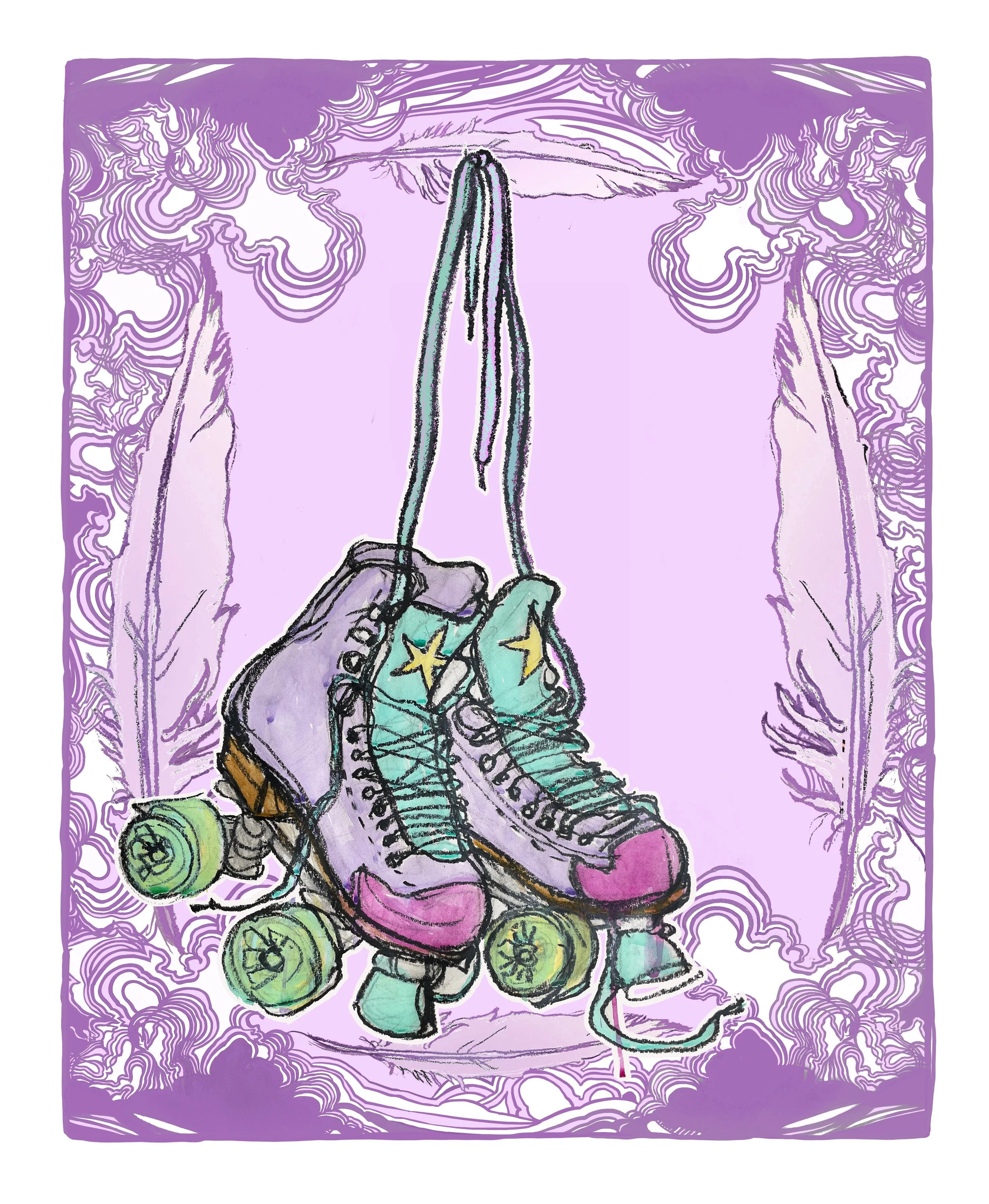 Bell's Skates Pink cloudy border.jpg