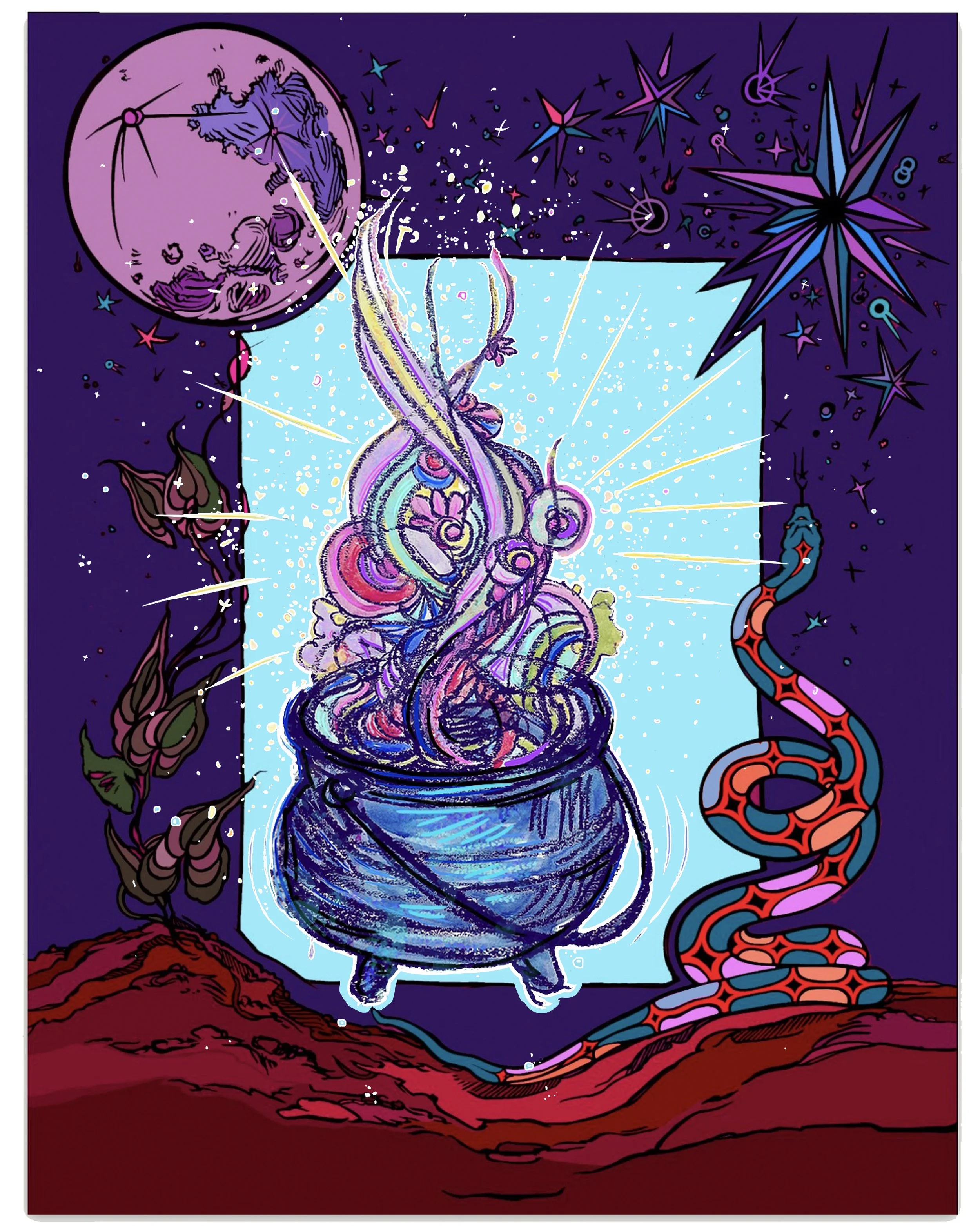 cauldron 4 sisters purples.jpg