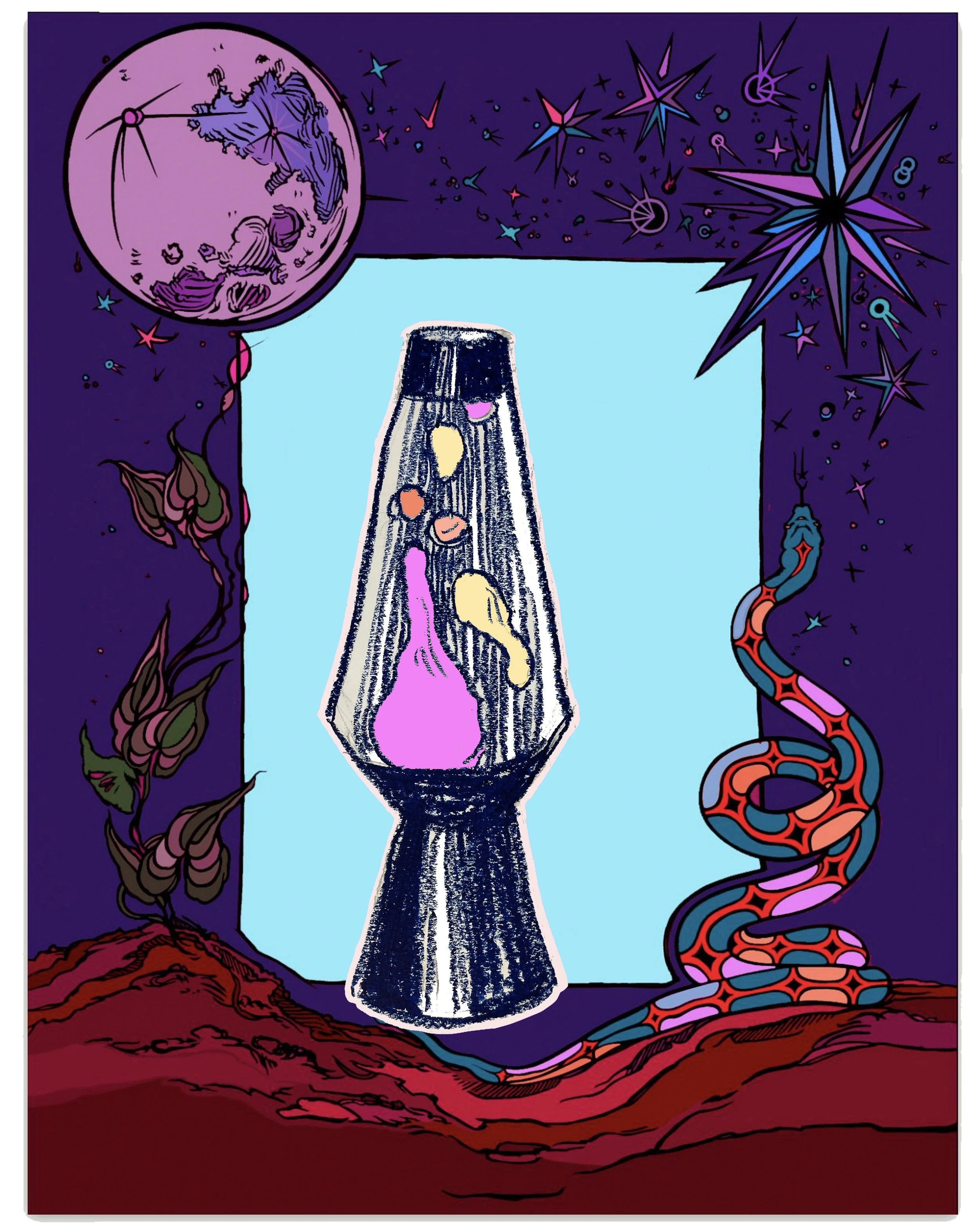Lava Lamp 4 sisters purples.jpg