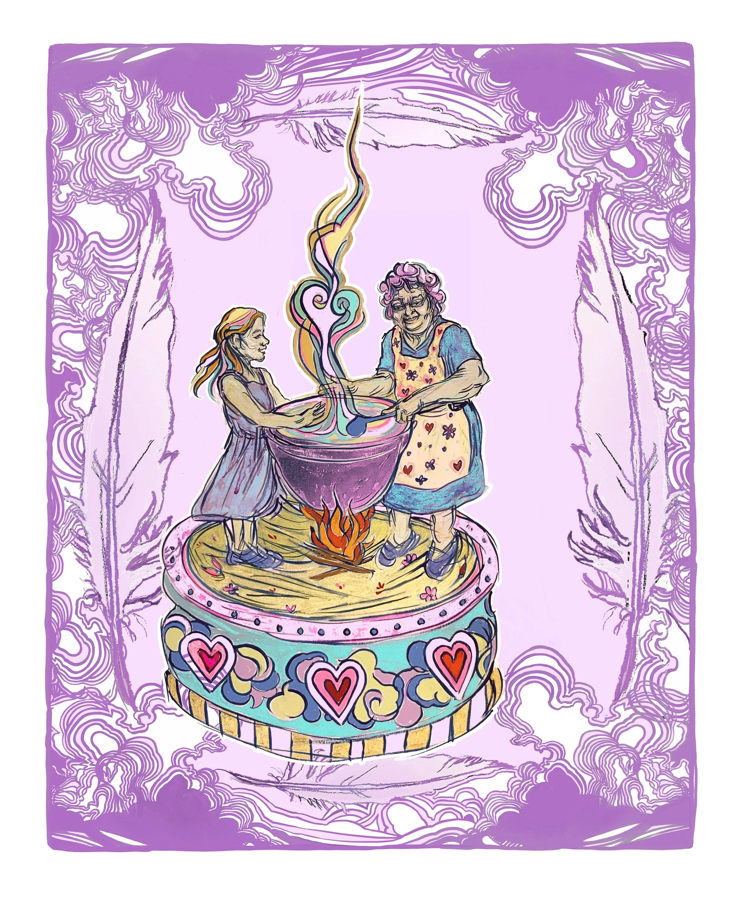 Music Box Pink cloudy border.jpg