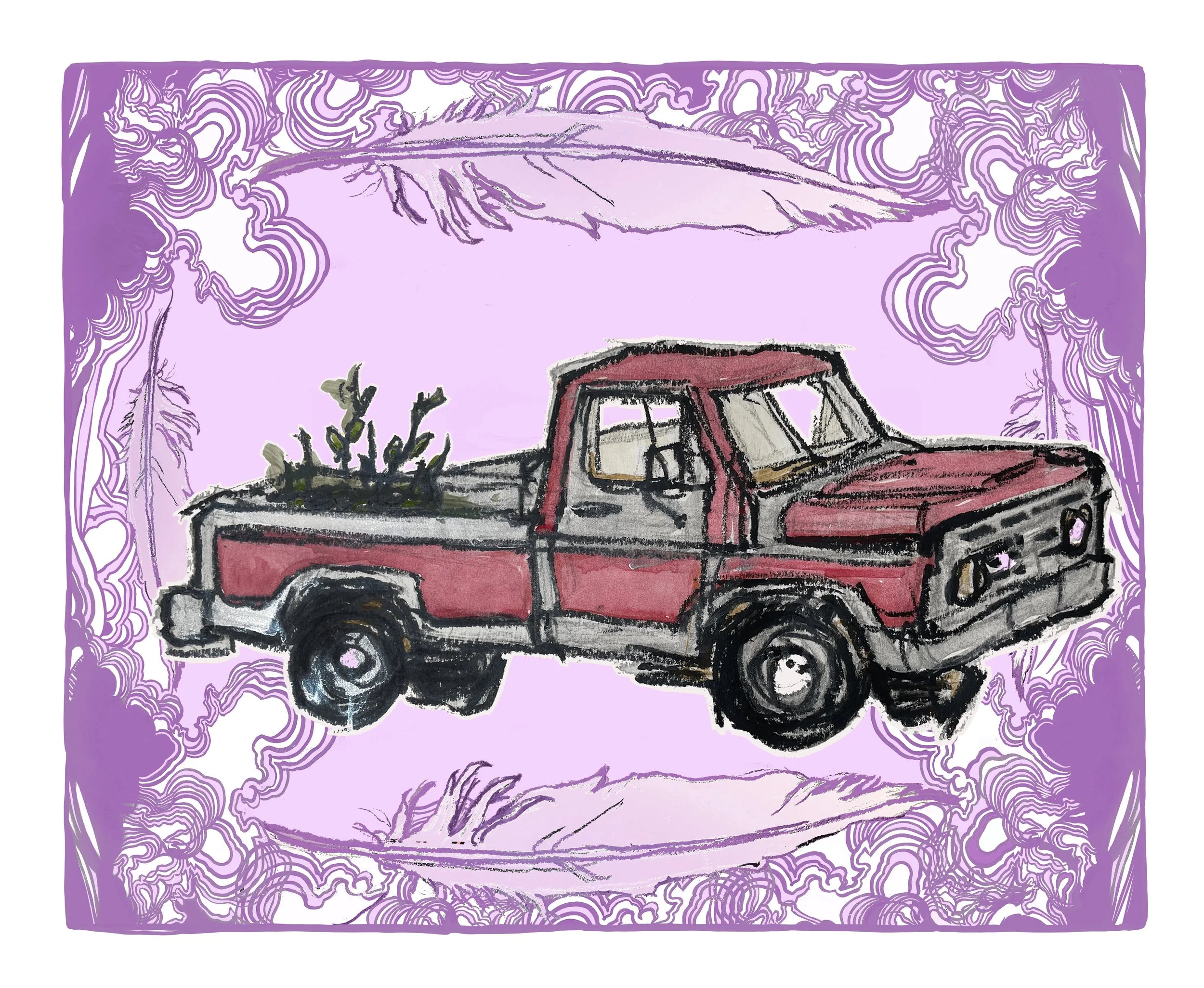 Truck Pink cloudy border.jpg