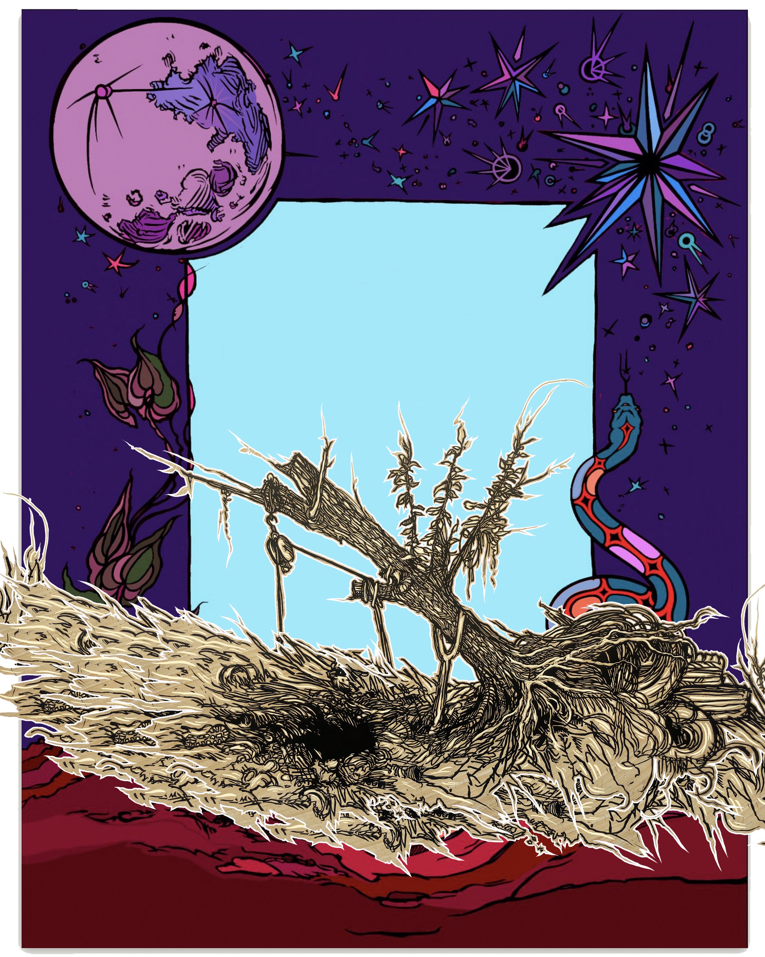 Toad Well 4 sisters purples.jpg