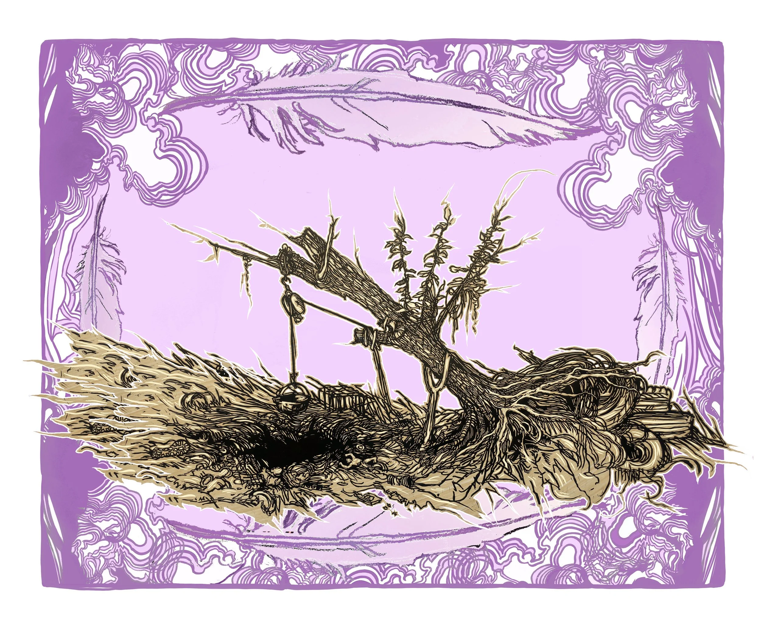 Toad Well Pink cloudy border.jpg