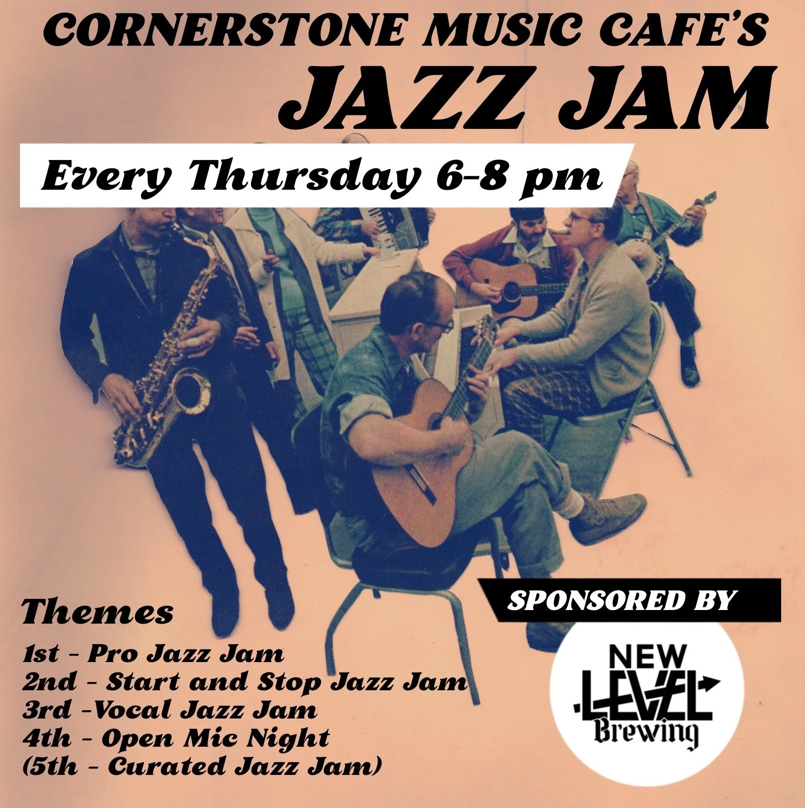 Curated Jazz Jam at Cornerstone Music Cafe