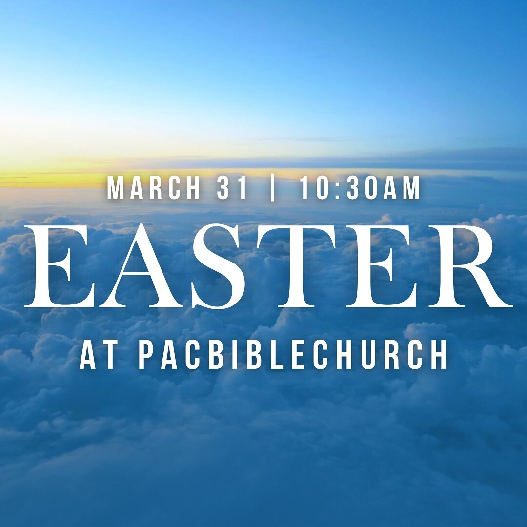 Join us for Easter!
This Sunday at 10:30am
We can&rsquo;t wait to see you!❤️