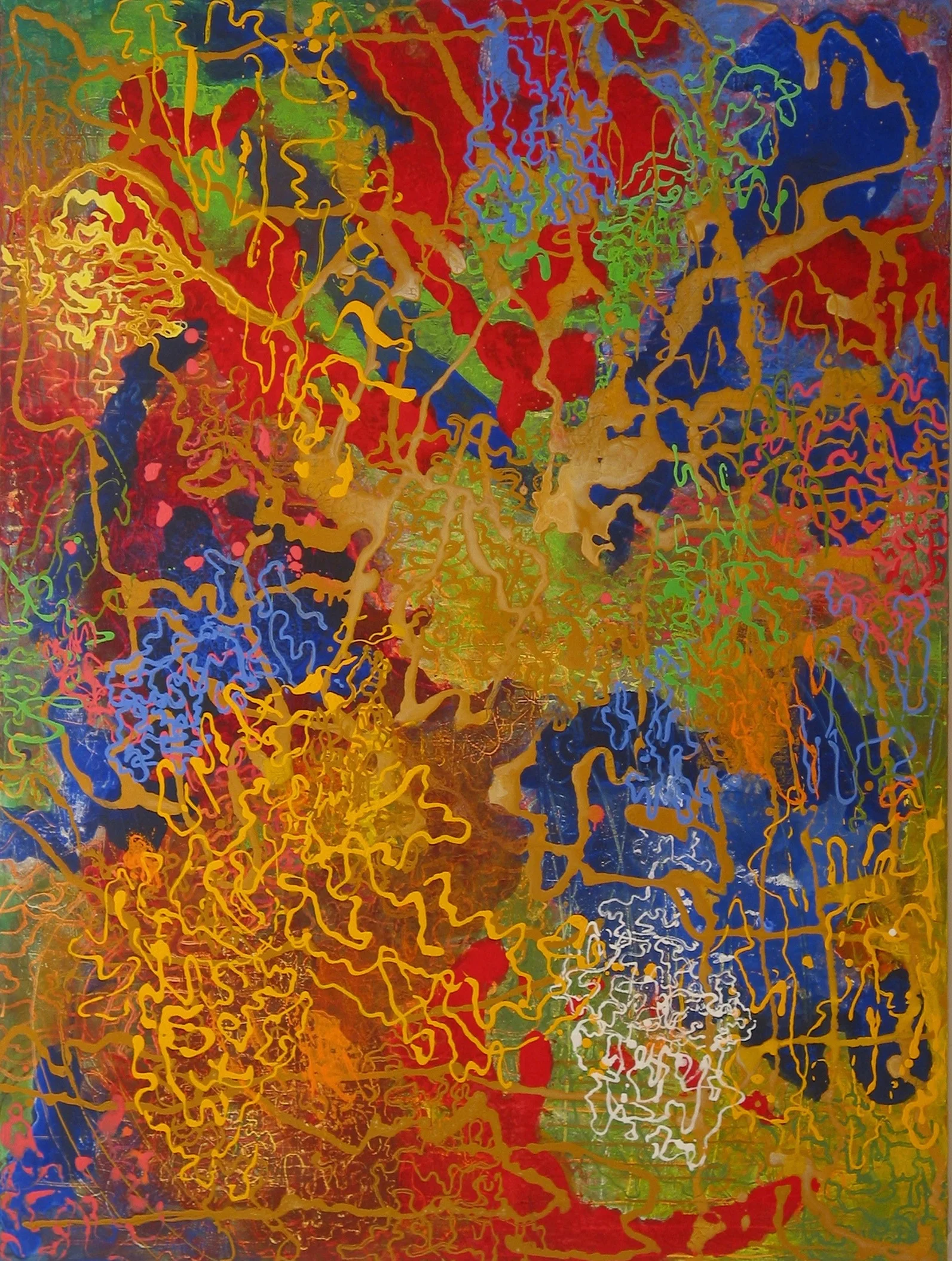   Coral Series #12 , 2006, 56” x 42”, acrylic/canvas (available) 