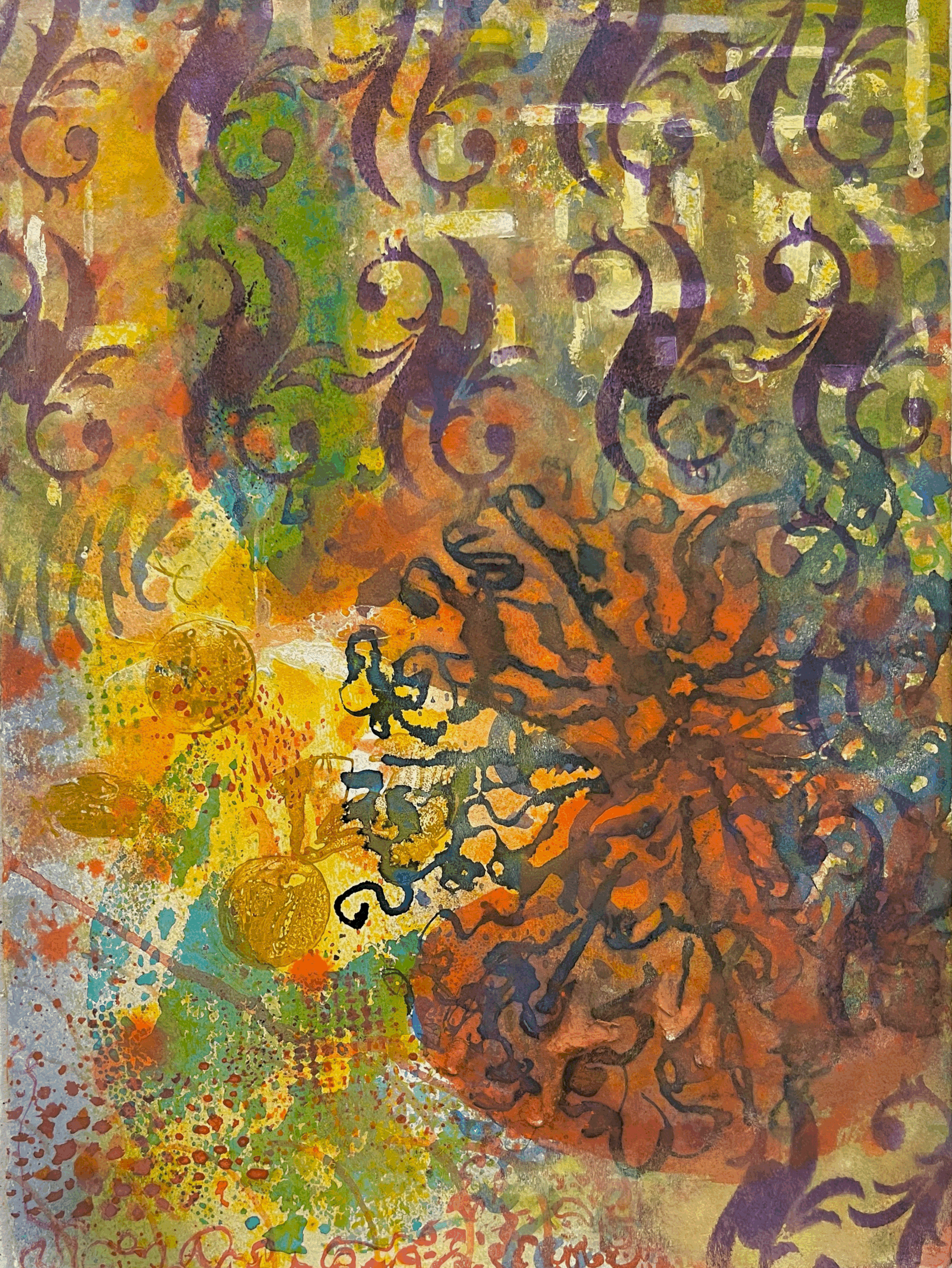   Notes from the Edge of the World # 73 , 2011, watercolor, 15“ x 11“ (available) 