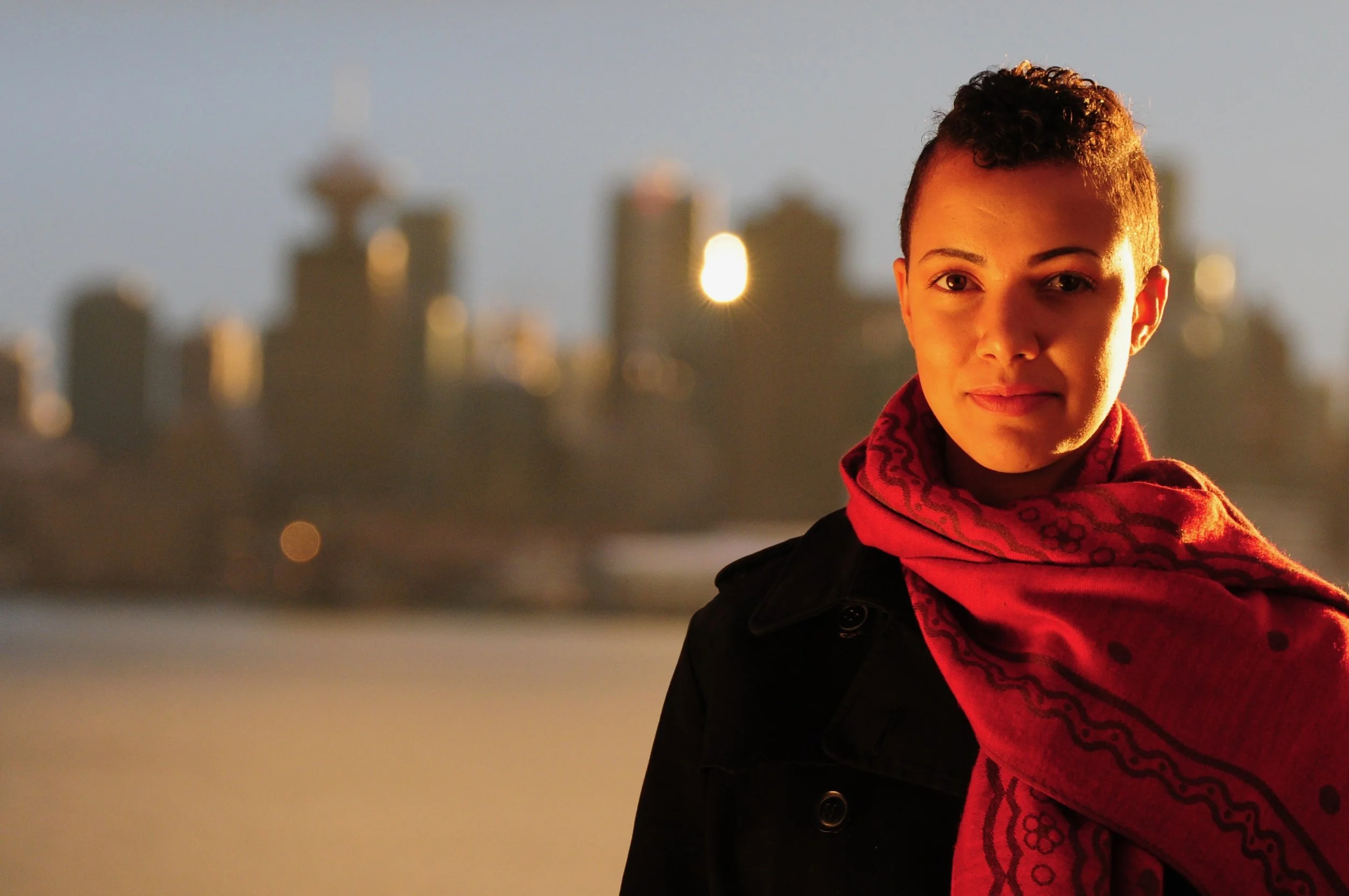 Bre at the Quay