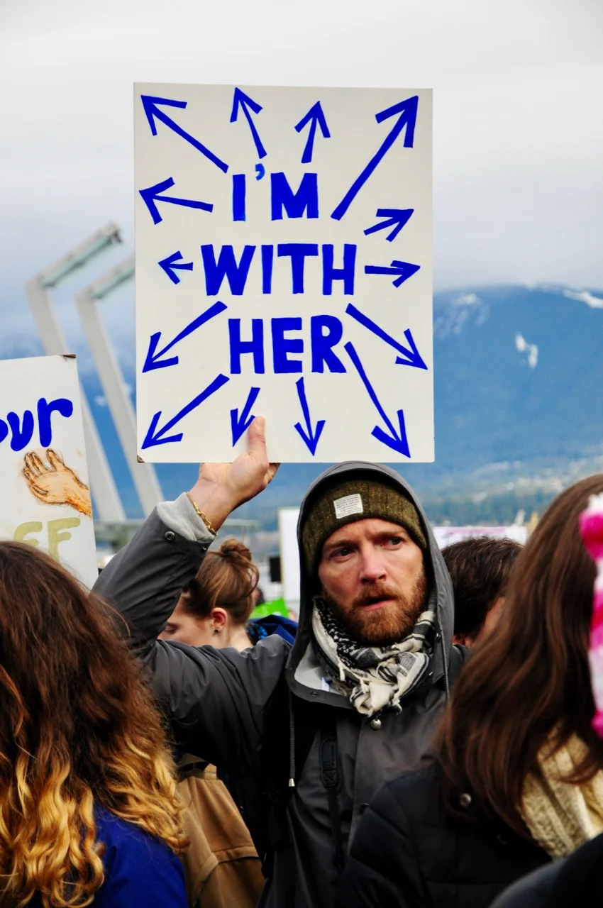Women's March, Vancouver, Jan 21, 2017