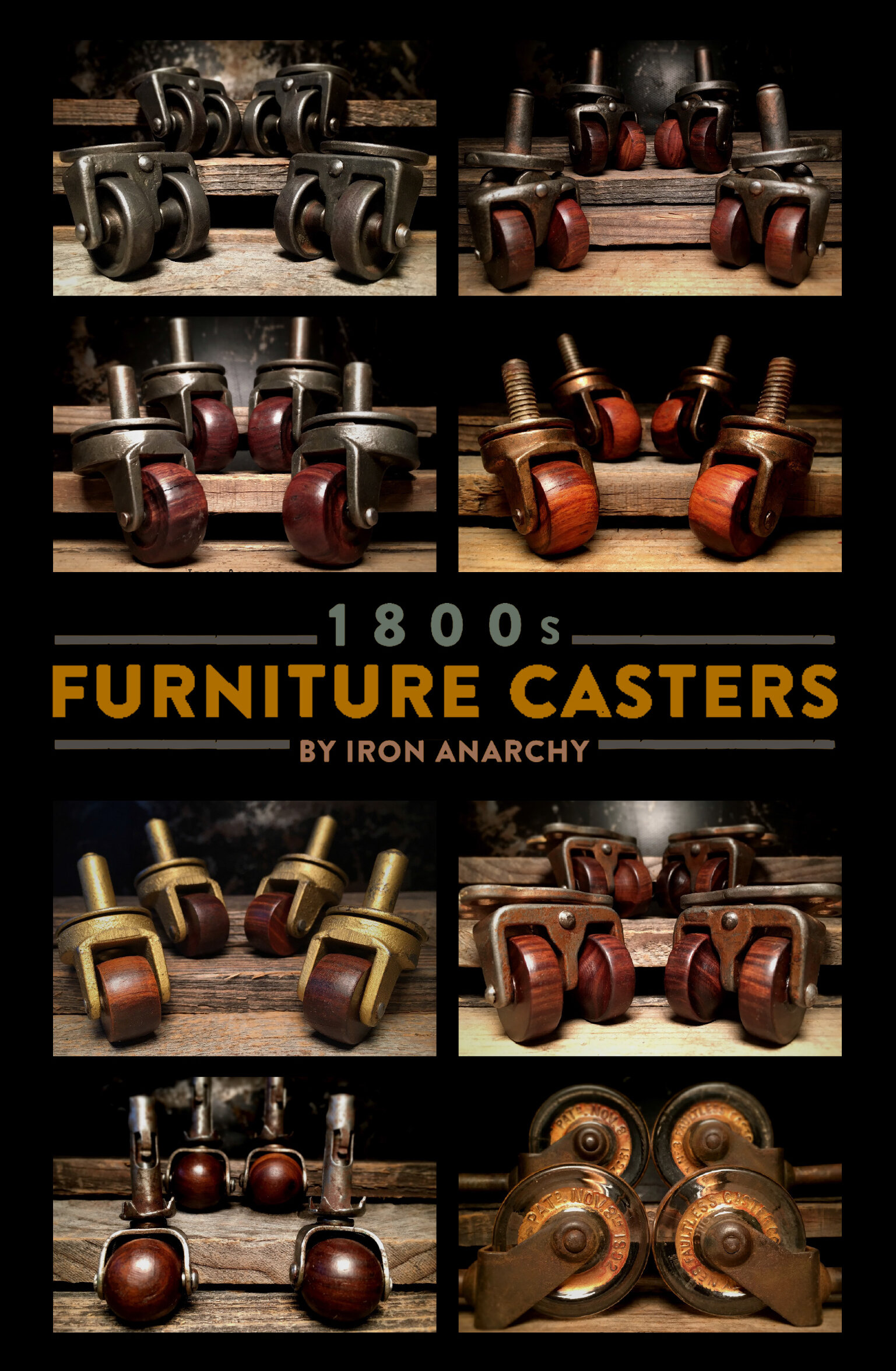 Antique Furniture Casters