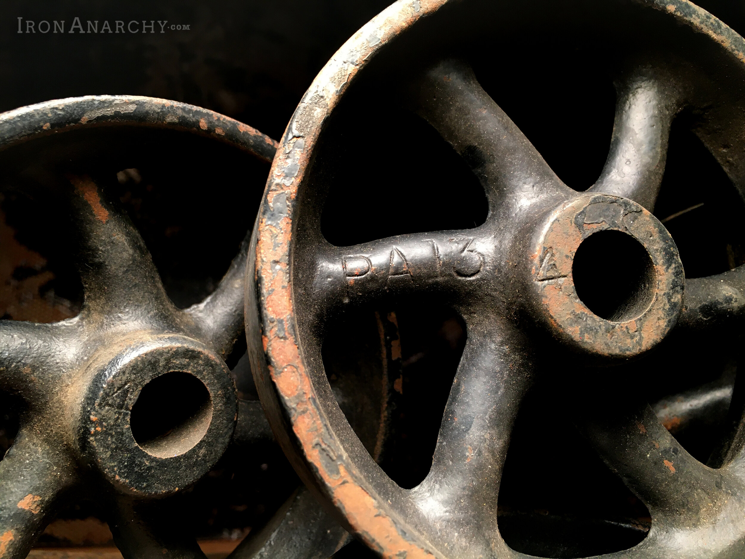 Vintage Industrial Coffee Table Wheels