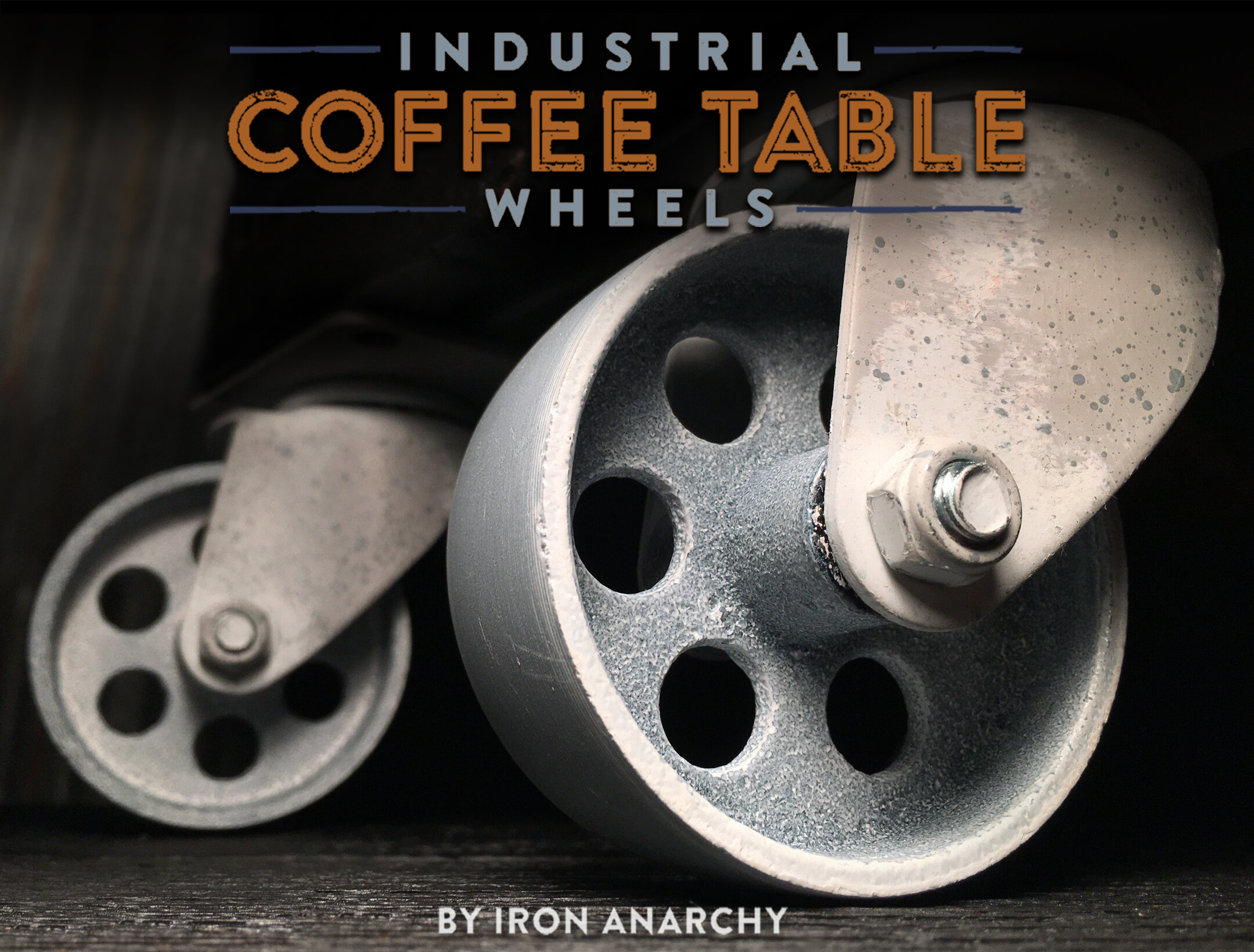 Vintage Industrial Caster Wheels