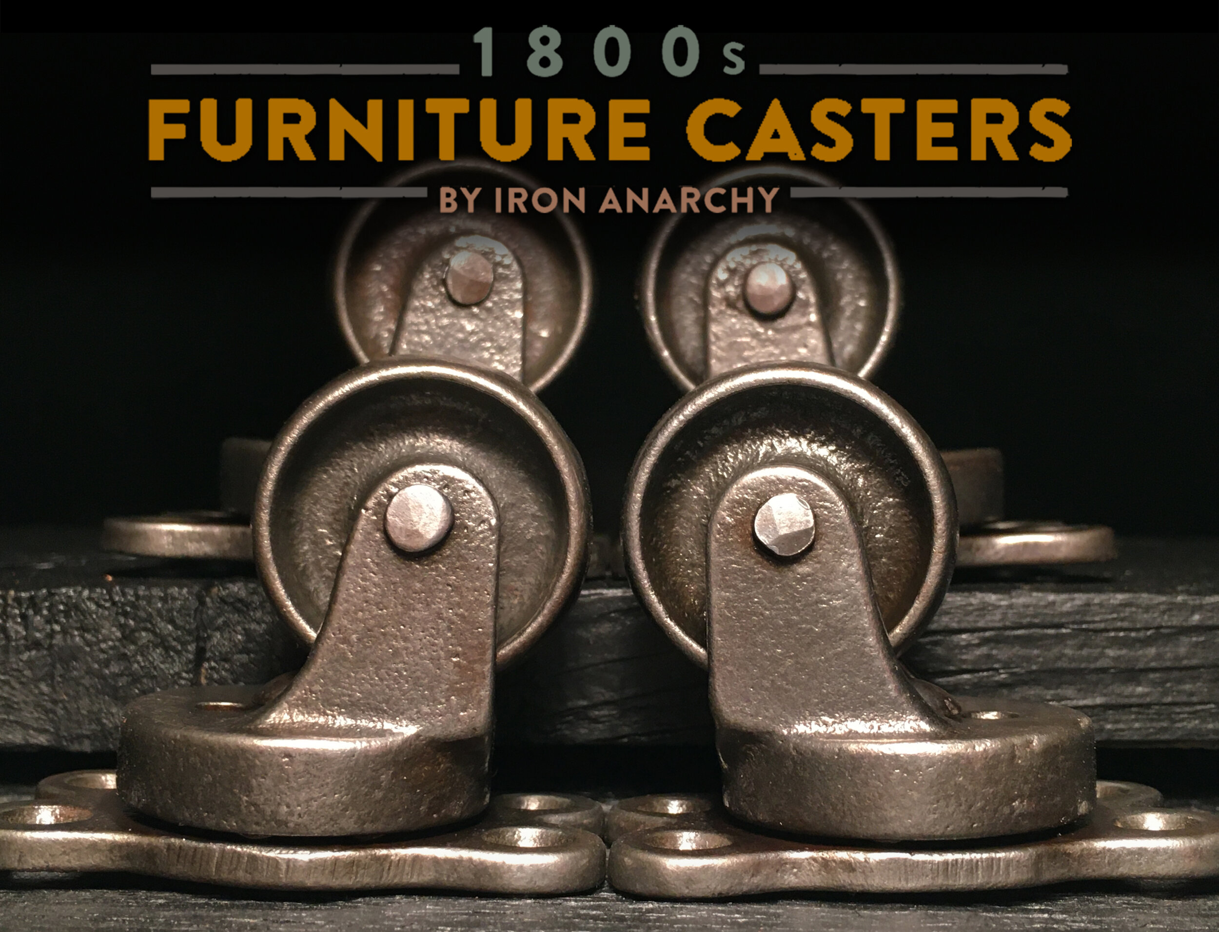 Antique Industrial Furniture Casters