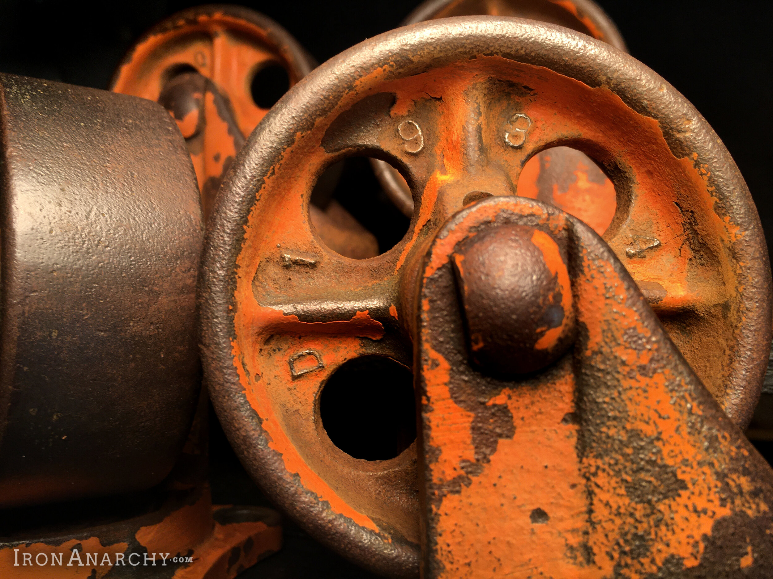 Vintage Industrial Kitchen Island Casters