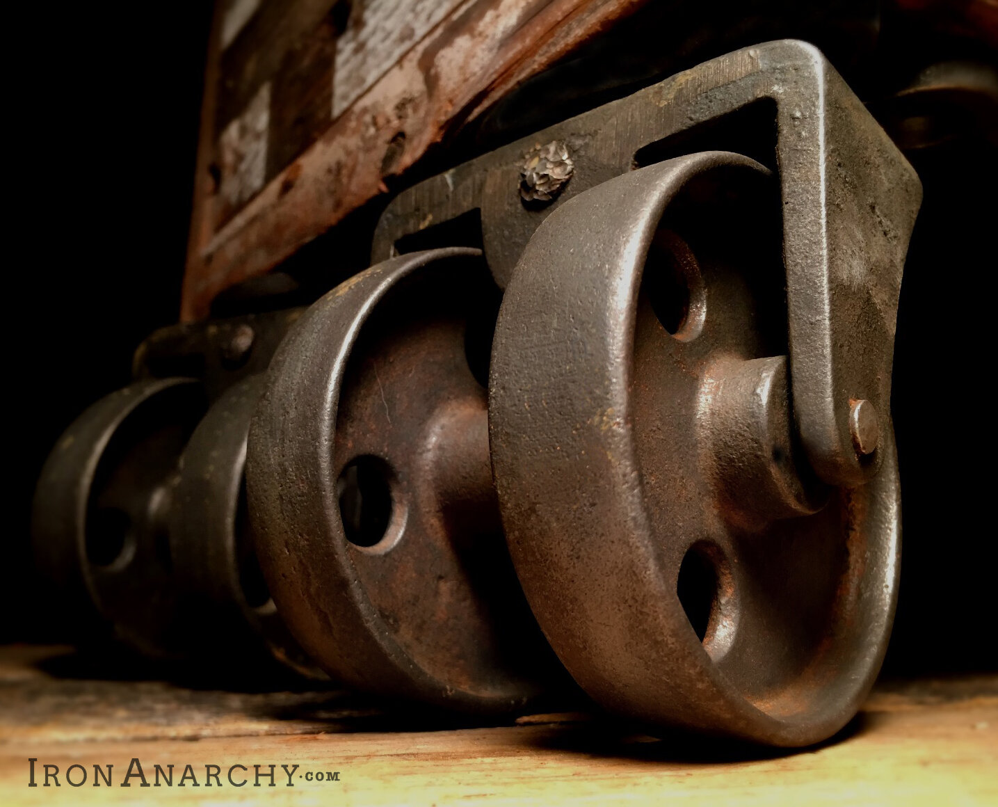 Antique &amp; Vintage Industrial Casters, Vintage Industrial Cart Wheels