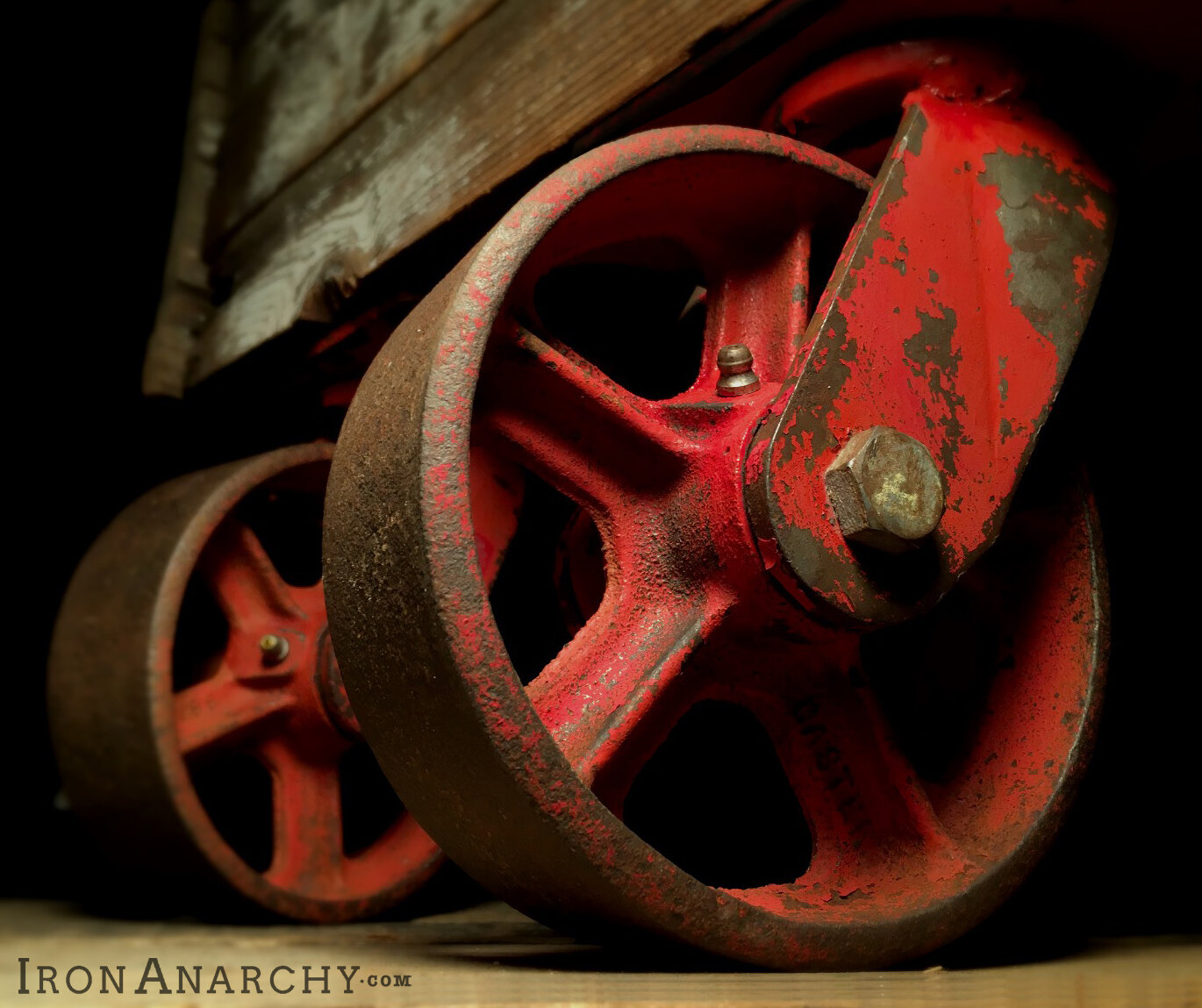 Antique &amp; Vintage Industrial Casters, Vintage Industrial Cart Wheels