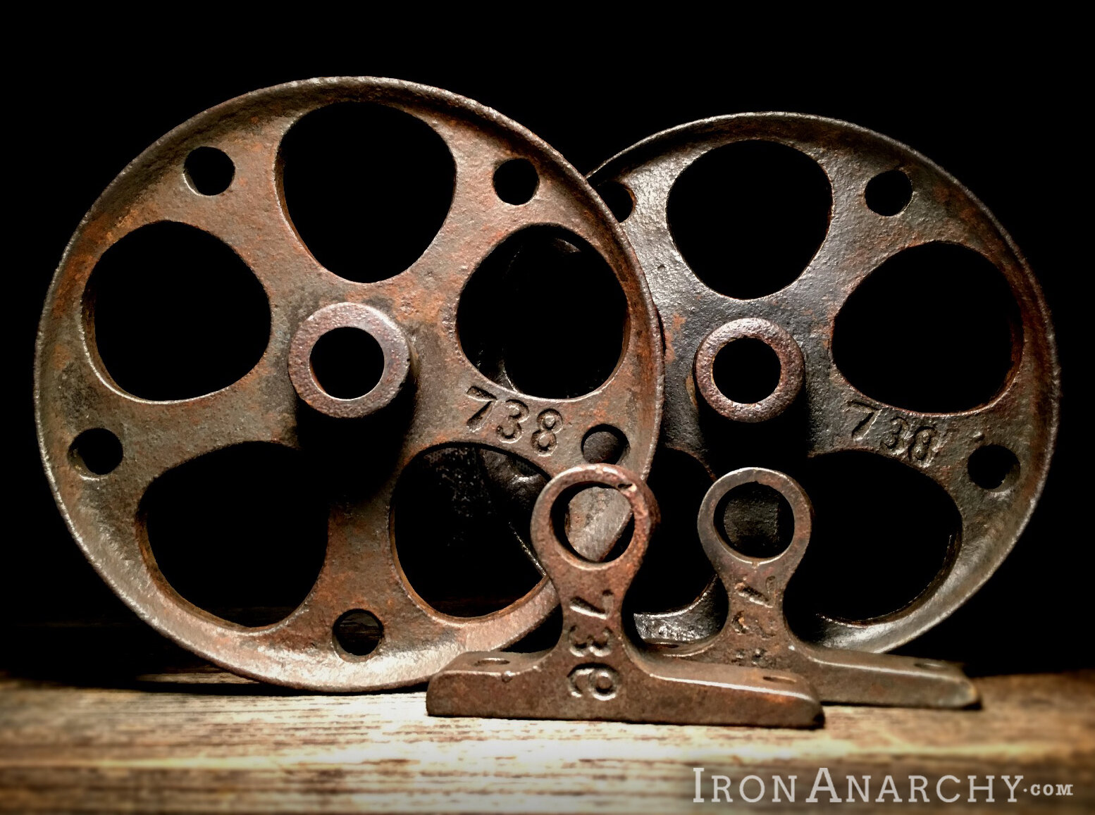 antique industrial cart wheels, vintage industrial cart wheels,