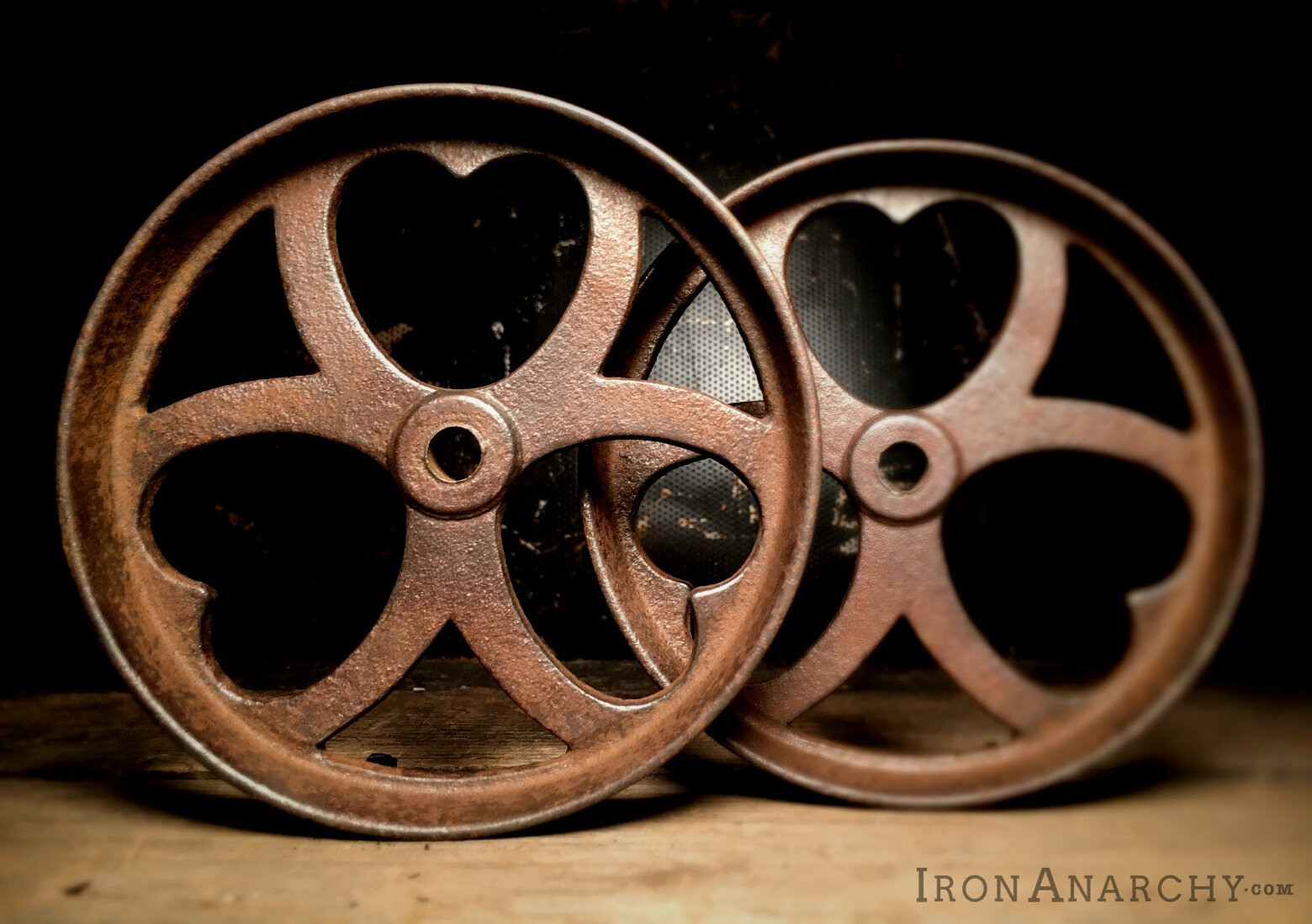 antique industrial cart wheels, vintage industrial cart wheels,