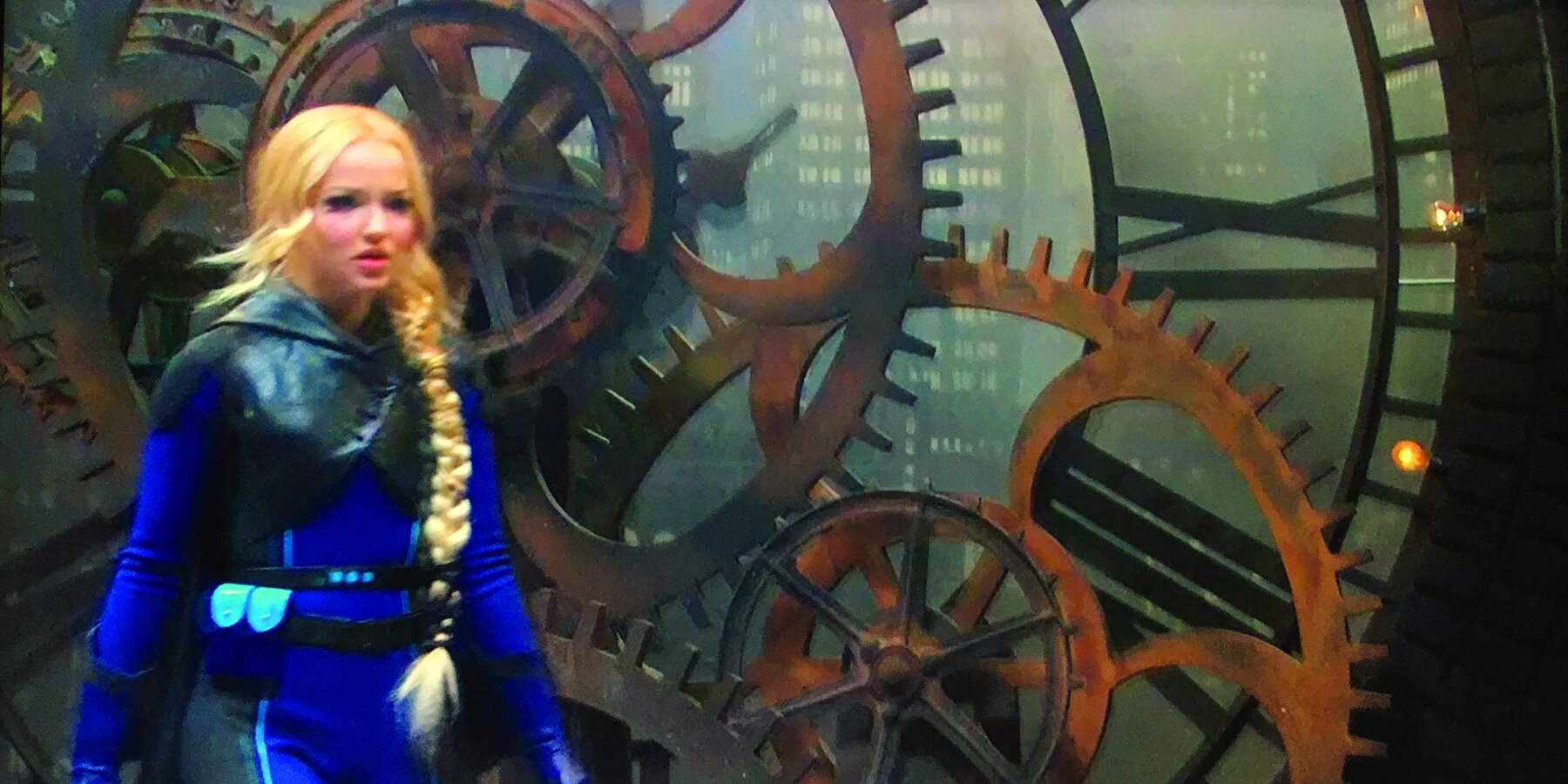 "Liv And Maddie” steampunk clock tower set pieces   |   Disney Channel