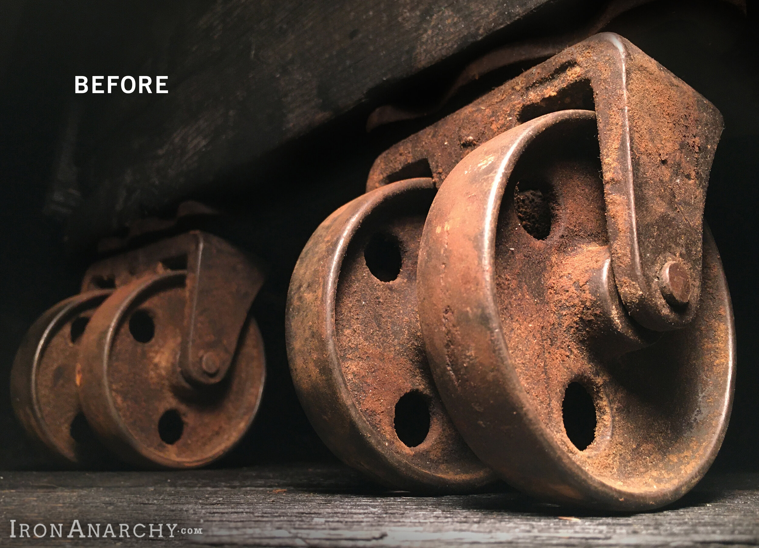 Antique &amp; Vintage Industrial Casters, Vintage Industrial Cart Wheels