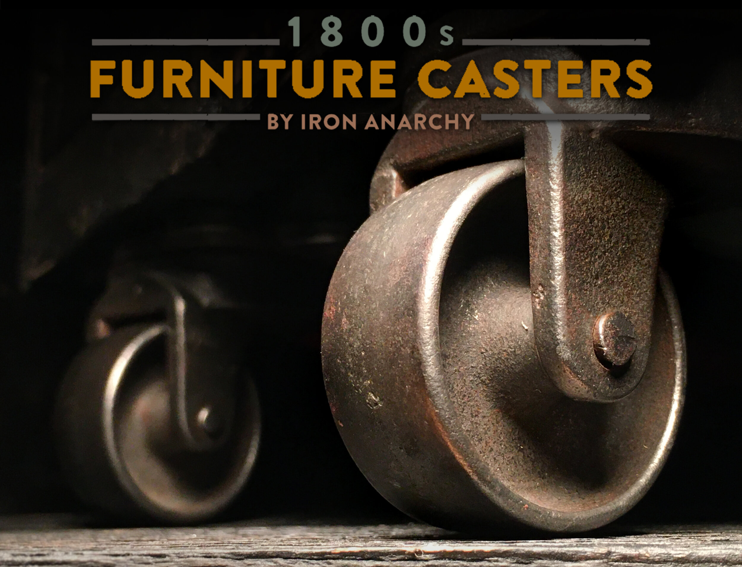 Antique Industrial Furniture Casters