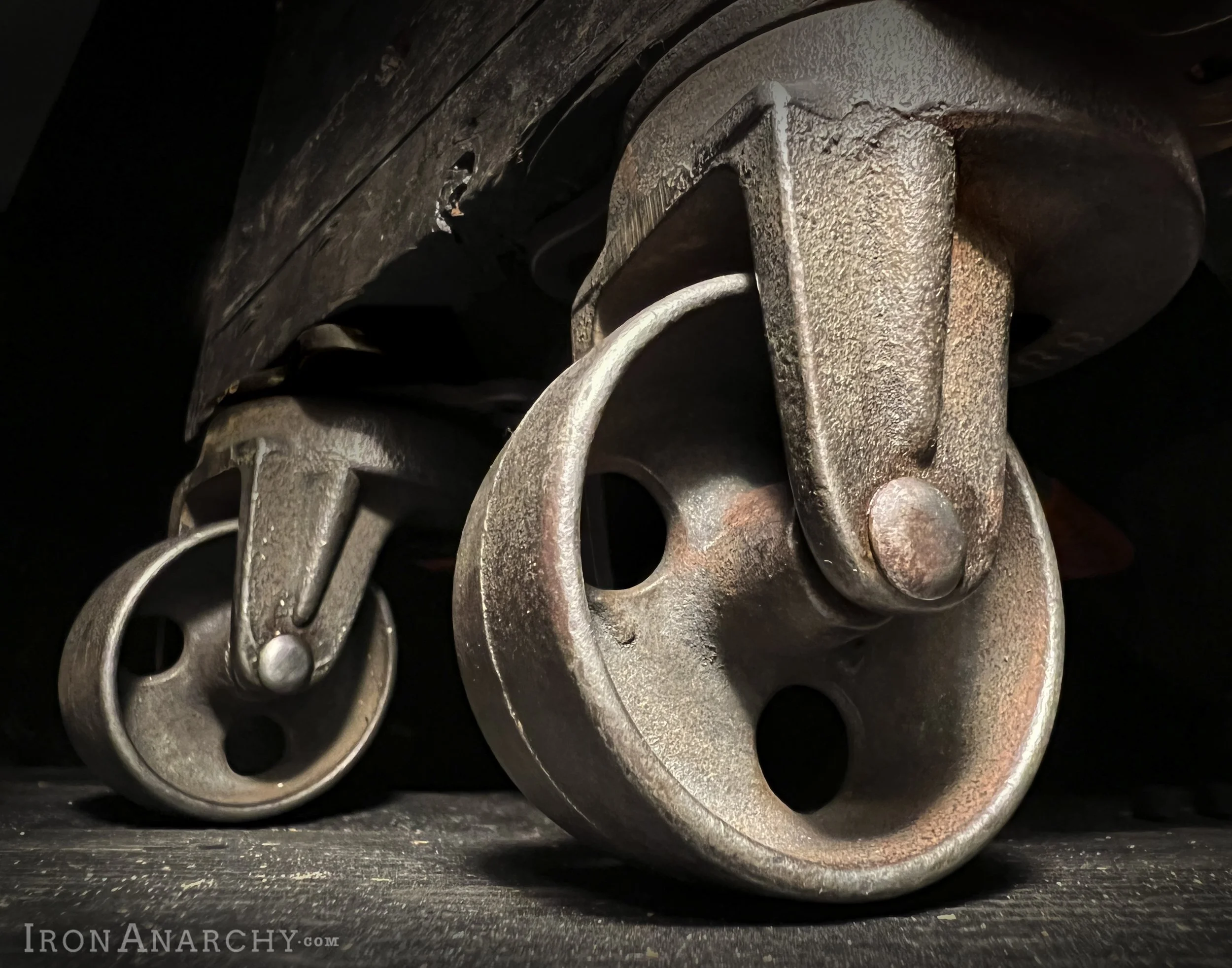 Shop Antique and vintage industrial casters and wheels. — Iron Anarchy
