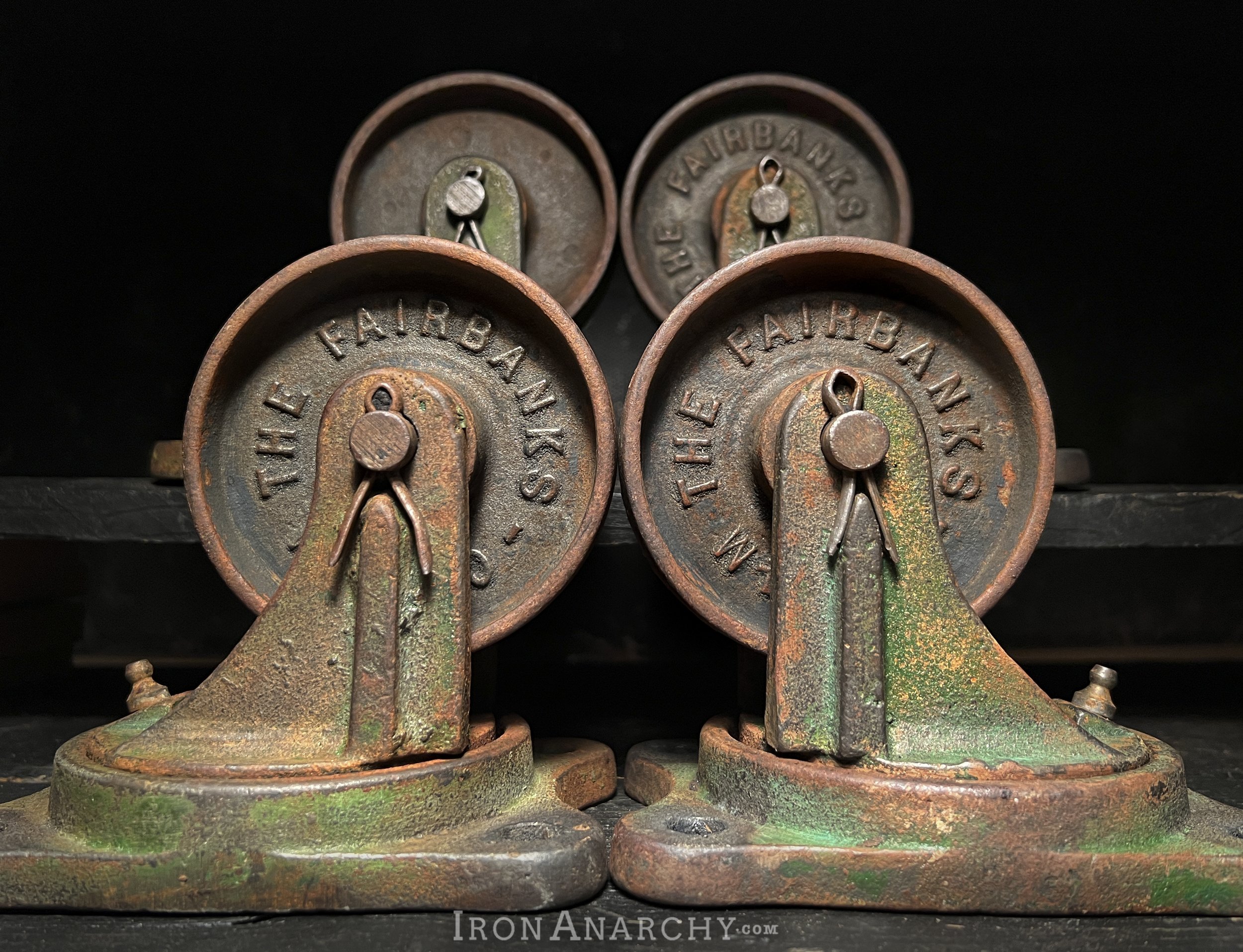 Antique Industrial Kitchen Island Caster Wheels