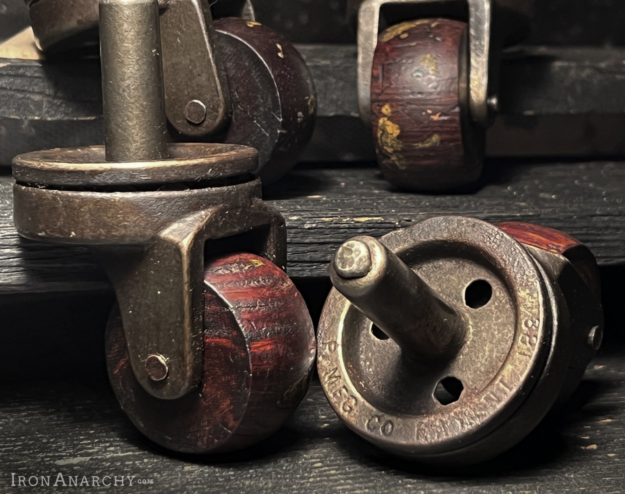 antique furniture casters, vintage furniture casters