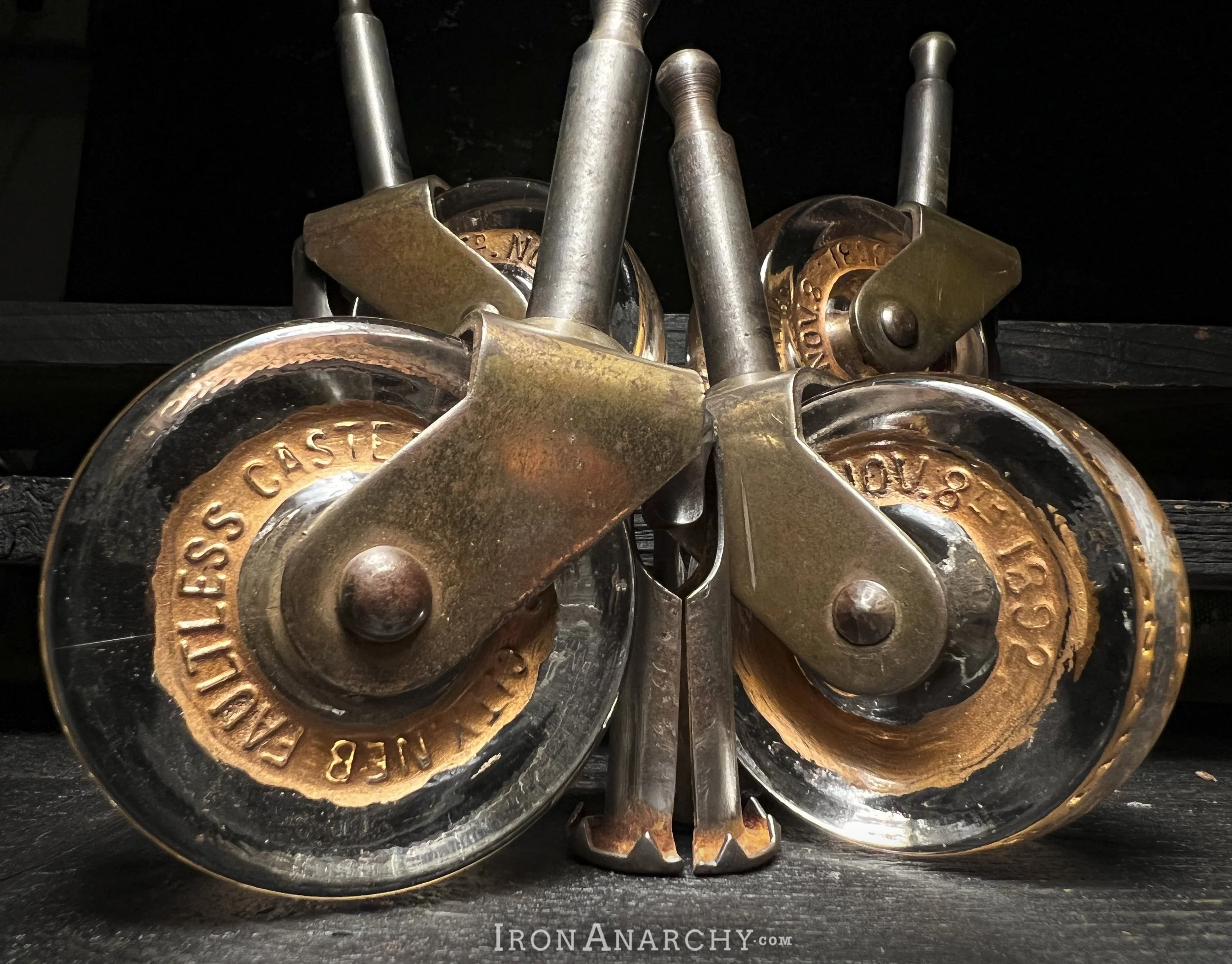 Antique Furniture Casters, Vintage Furniture Casters — Iron Anarchy