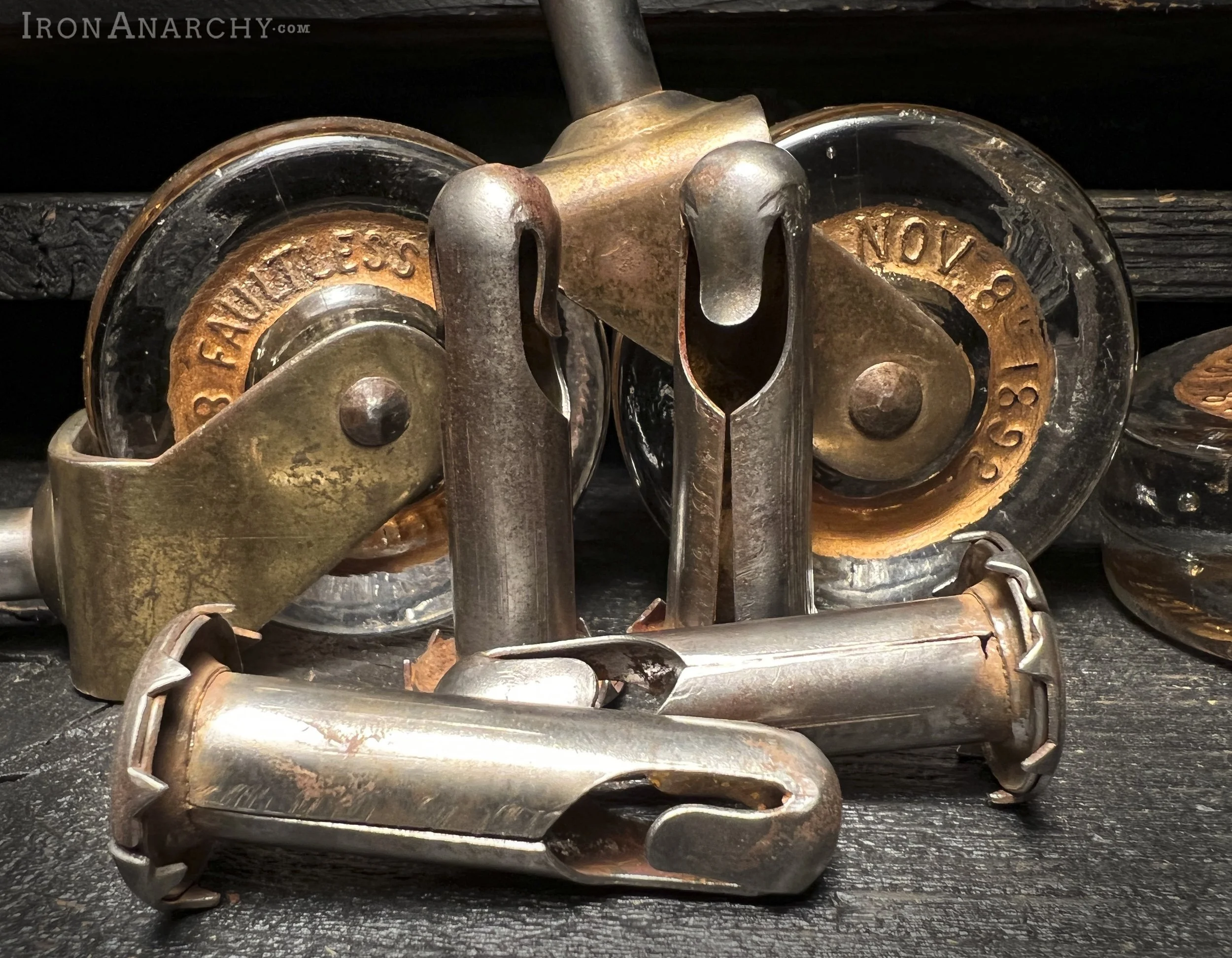 Antique Furniture Casters, Vintage Furniture Casters — Iron Anarchy
