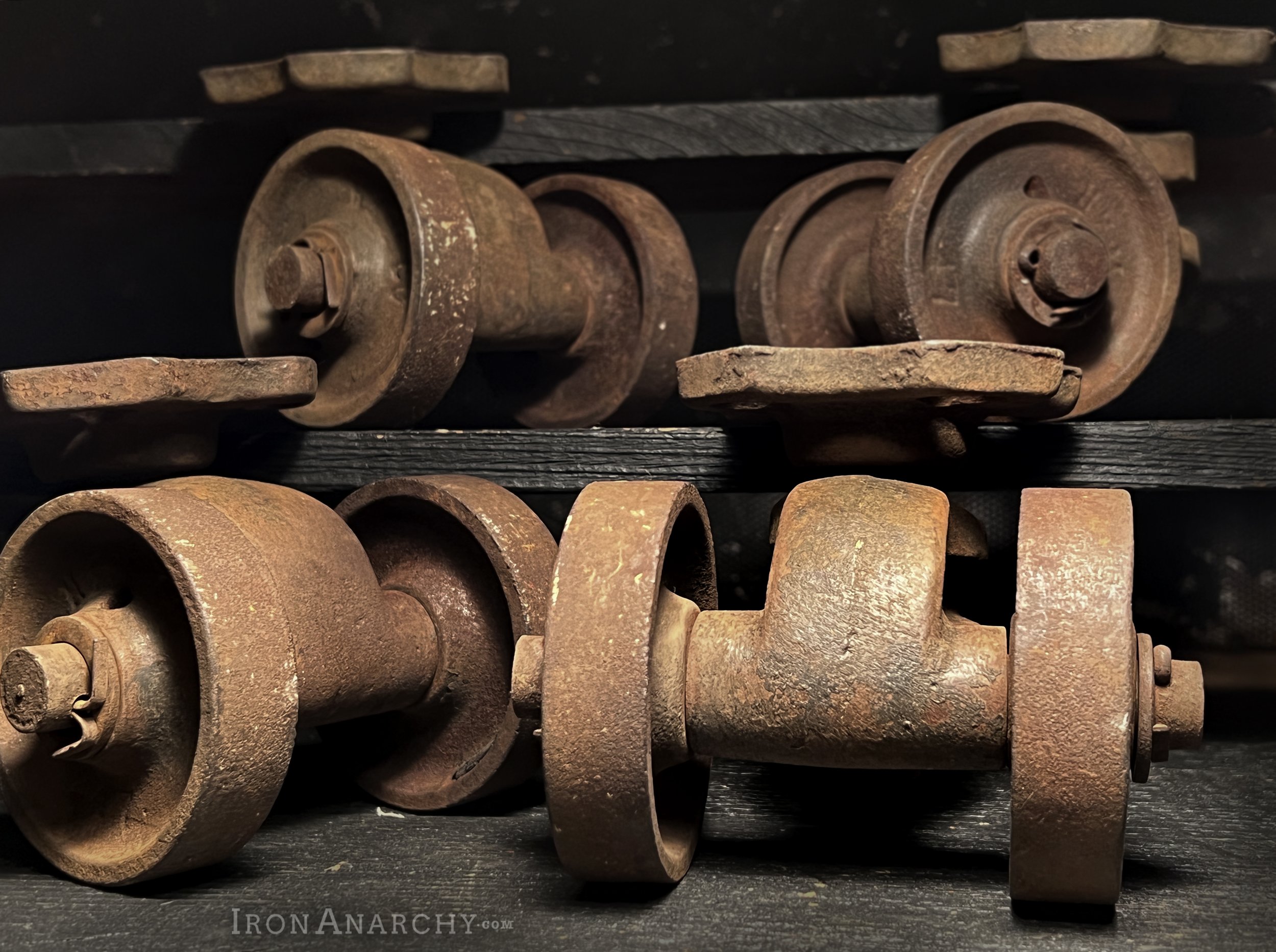 Antique Industrial Casters, Vintage Industrial Caster Wheels