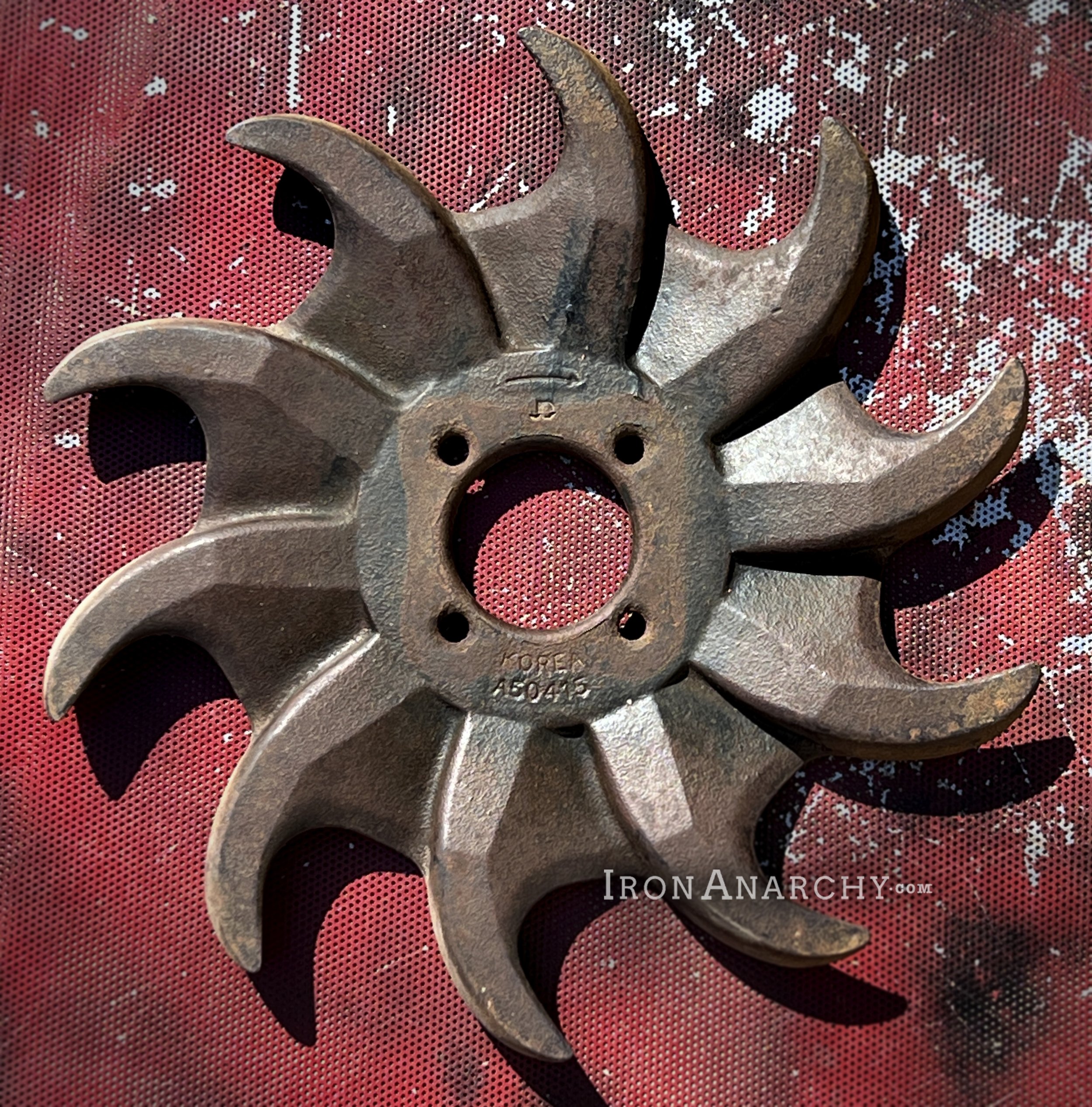 Antique Rotary Hoe Wheels