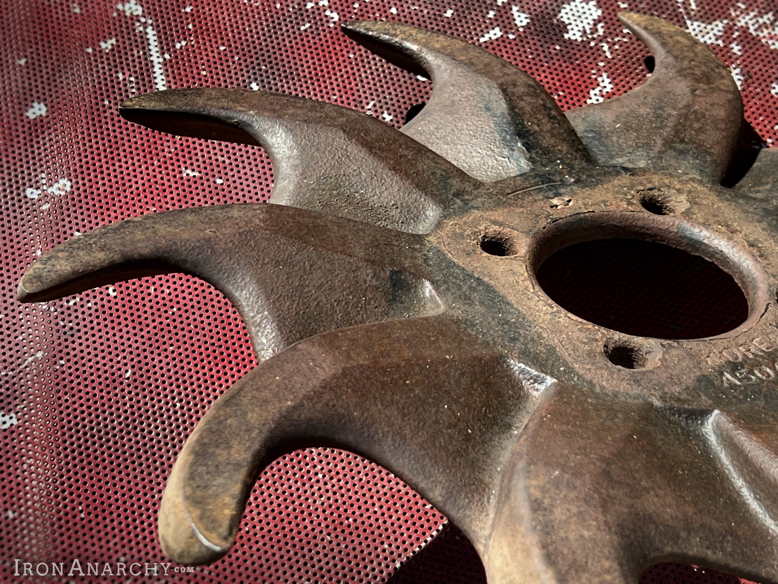 Antique Rotary Hoe Wheels