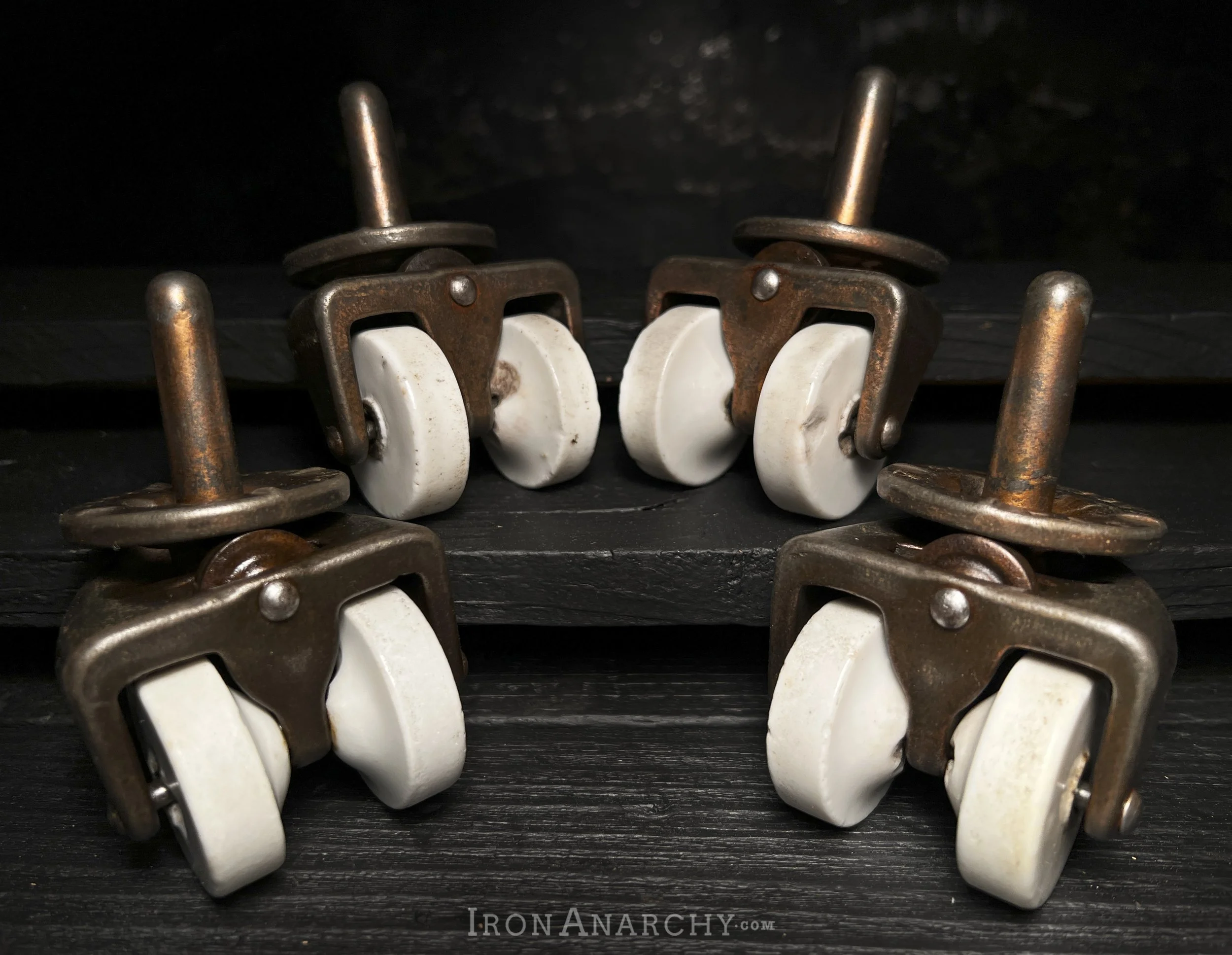 Shop for Antique and Vintage Furniture Casters — Iron Anarchy