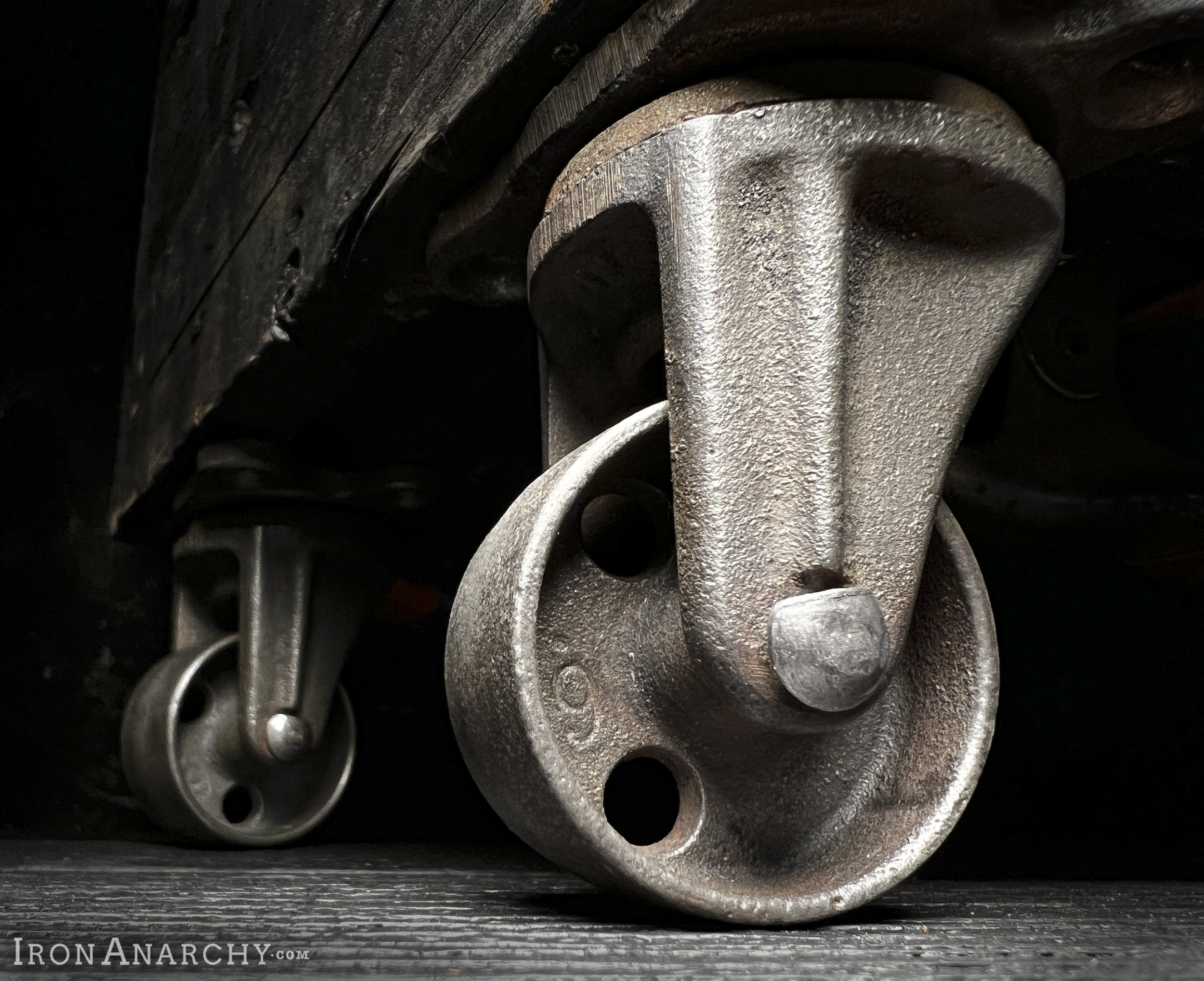 Antique Industrial Casters, Vintage Industrial Caster Wheels