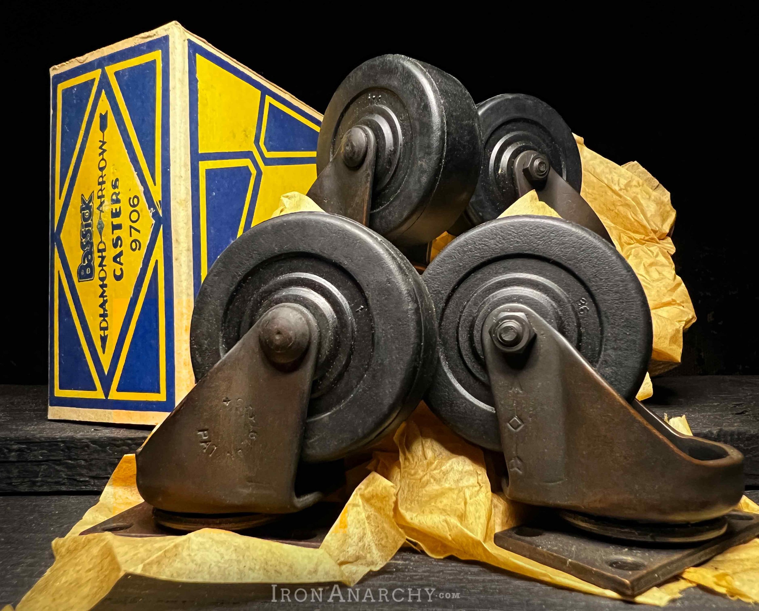 Antique Furniture Casters from Iron Anarchy