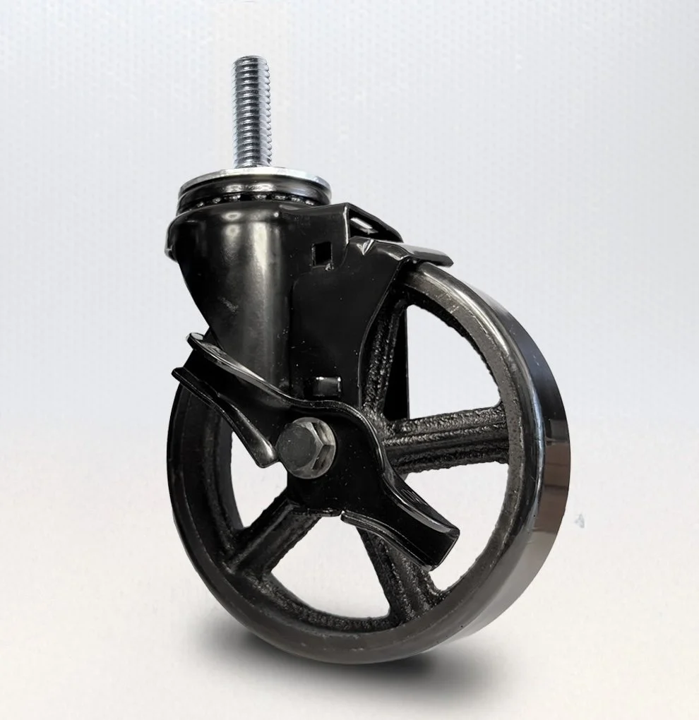 Solo Caster, Threaded Stem, Brake.jpg