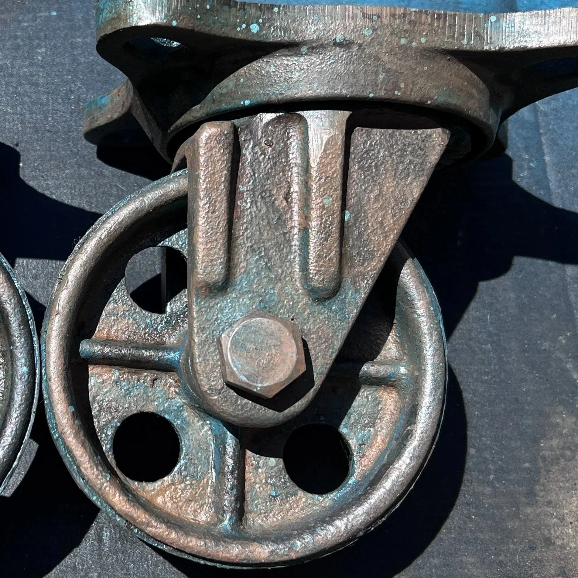 1930s INDUSTRIAL CASTERS FOR MAUREEN