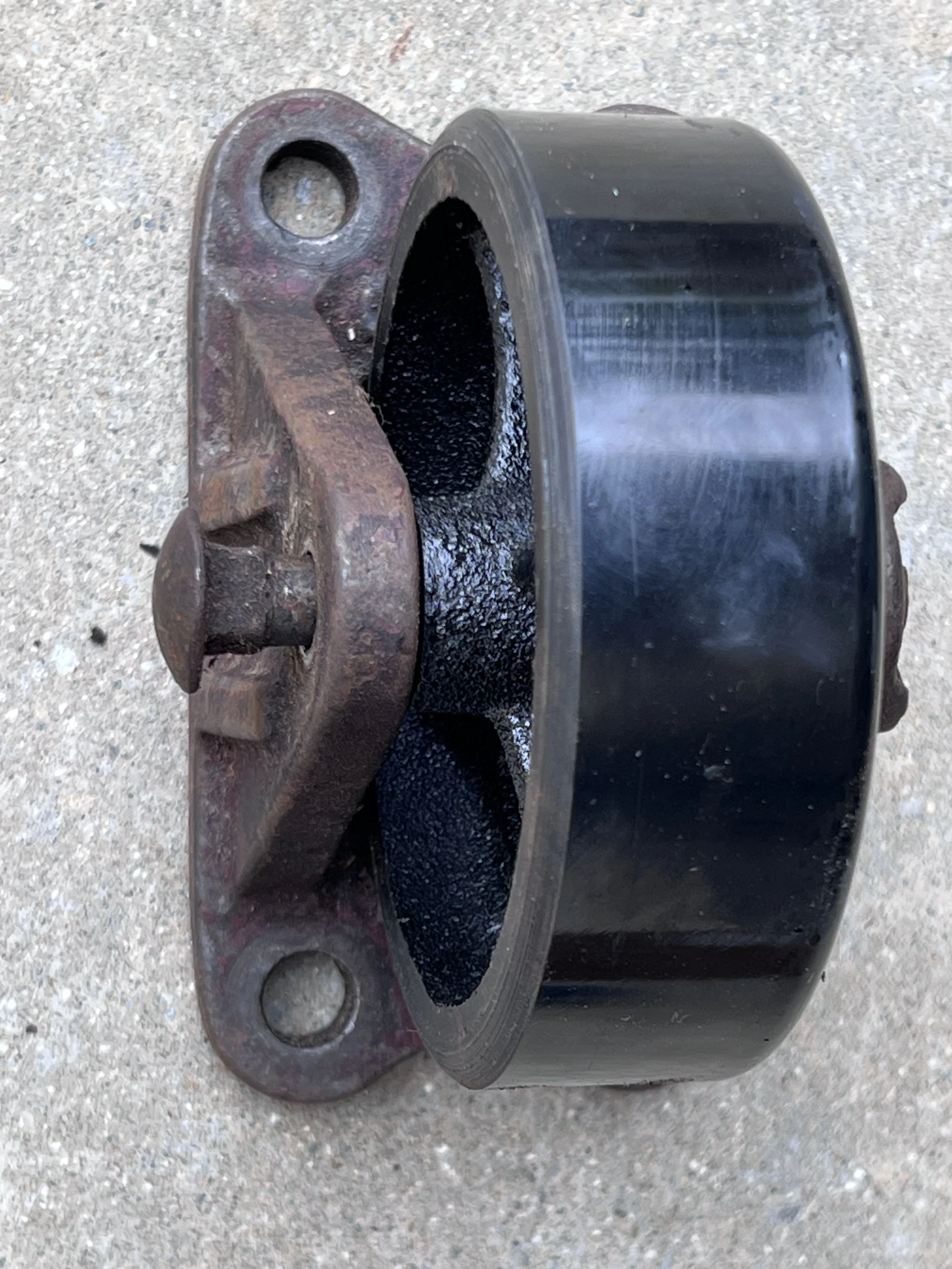 Wheel hub fits great, side to side.