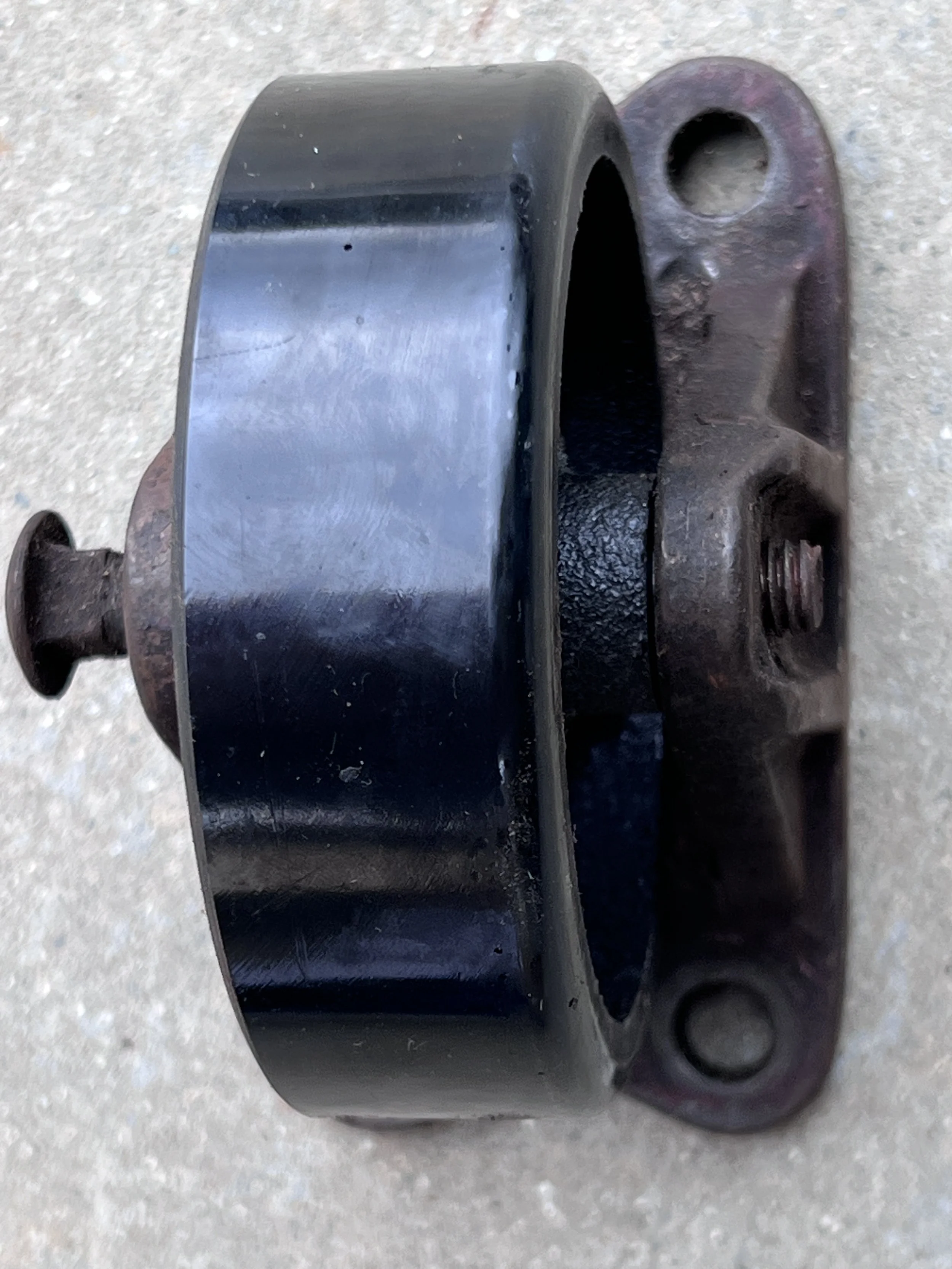 Wheel hub fits great, side to side.