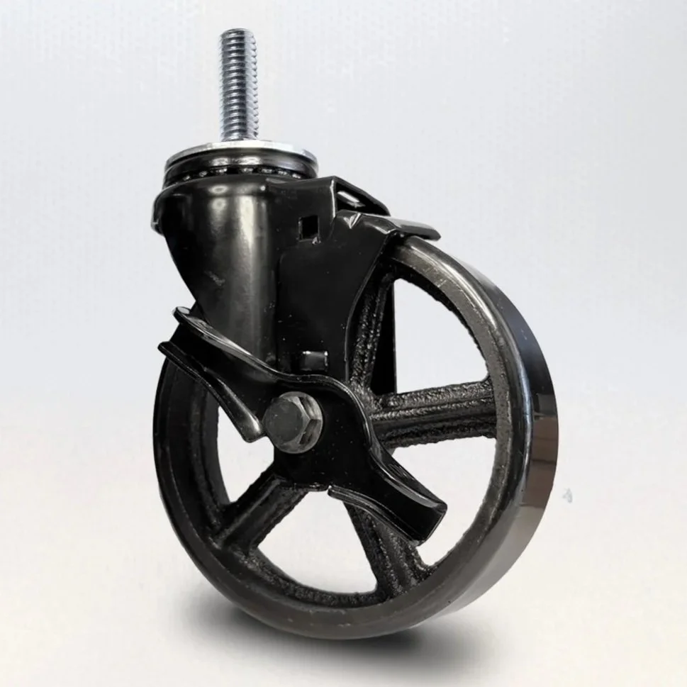 FOR BRYAN: 6 INCH VELVET TITAN, THREADED STEM, BRAKE