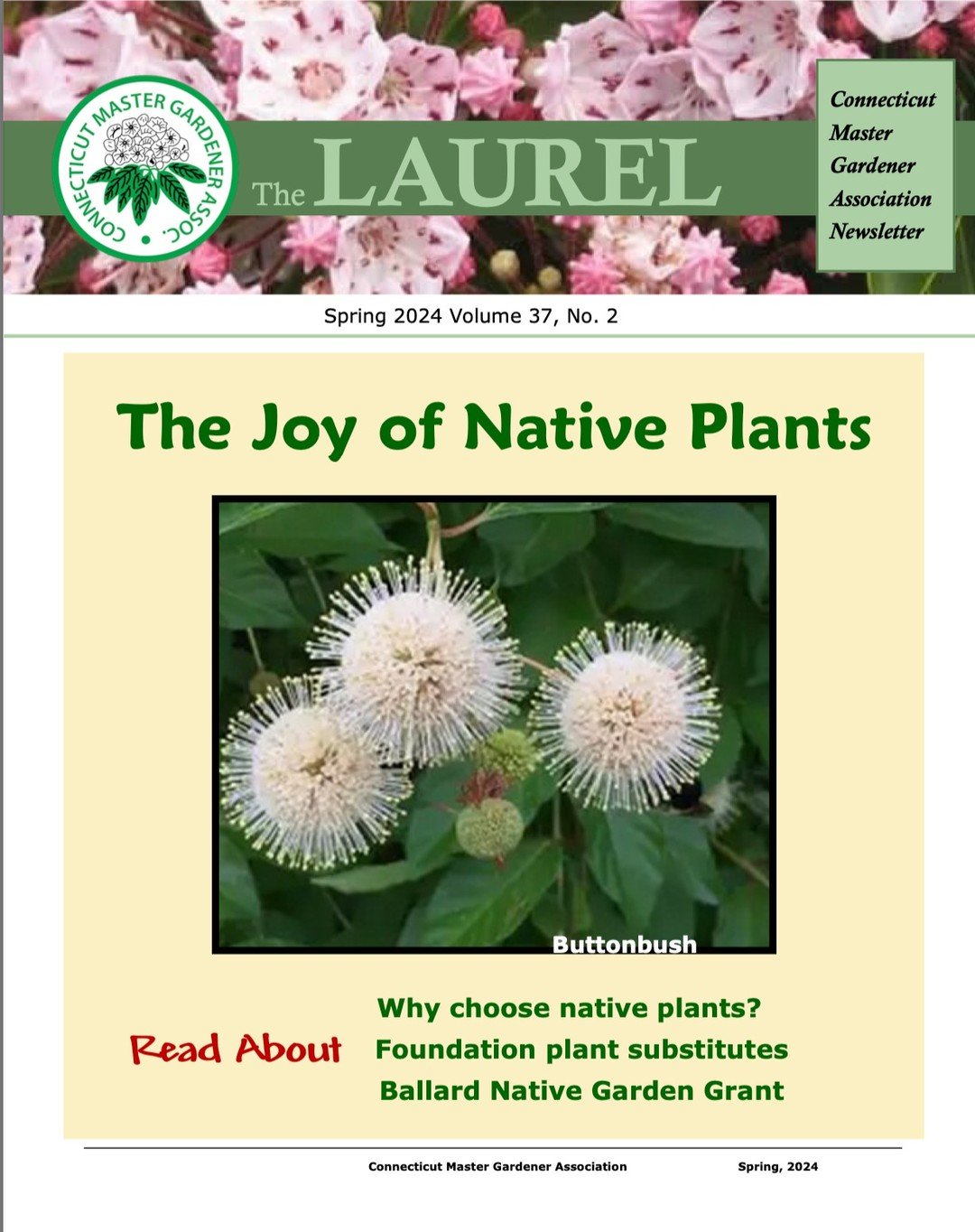 Extra, extra! Read the CMGA Laurel, on our website today! https://ctmga.org/newsletter