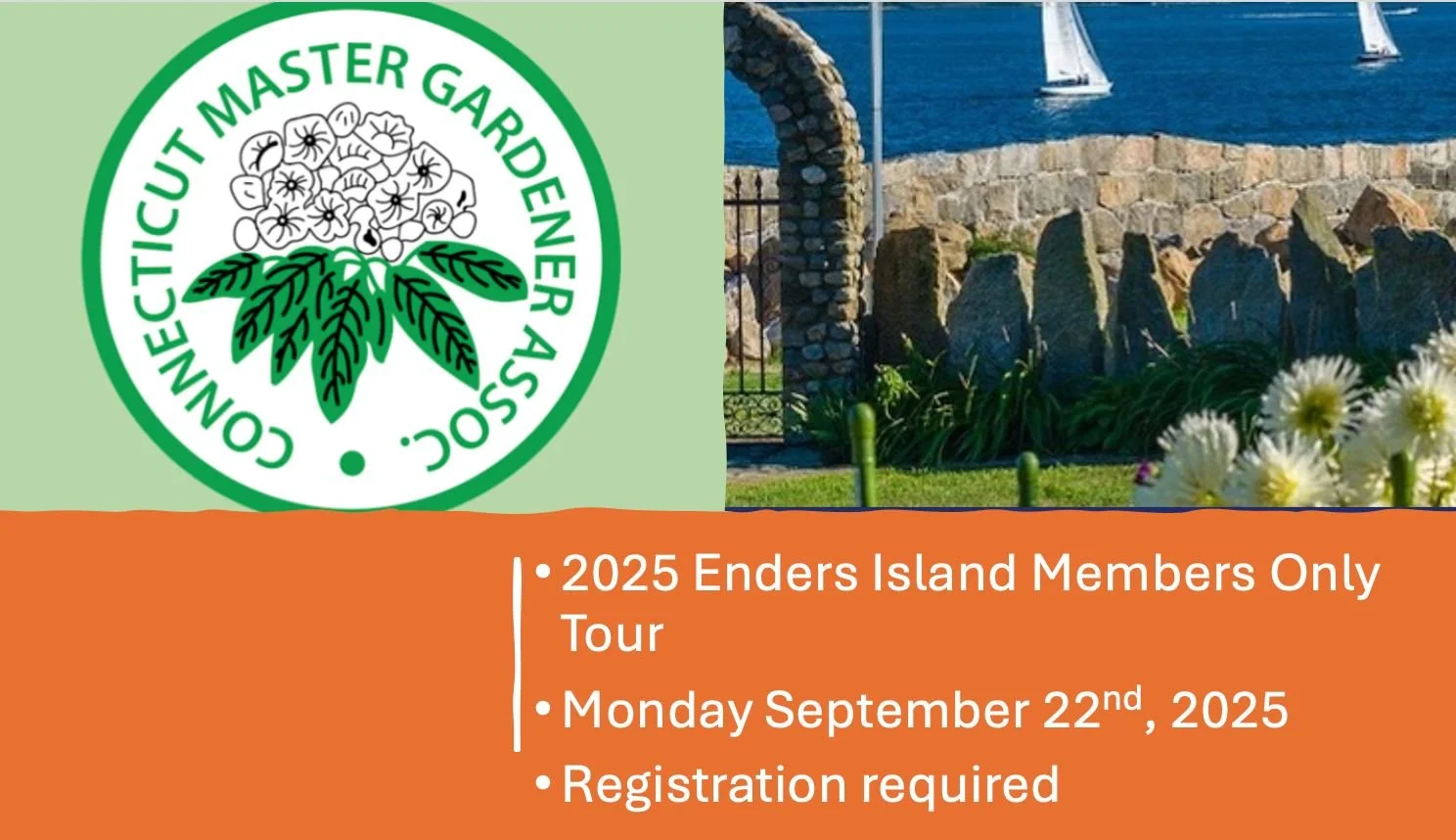 Join Us for the Members Only 2025 Tour of Enders Island Garden.
One of the highlights of the Enders&rsquo; Island gardens are Dahlias. Dahlias come in all shapes, sizes, and colors &ndash; and you&rsquo;ll find over 300 varieties of prize-winning Dah