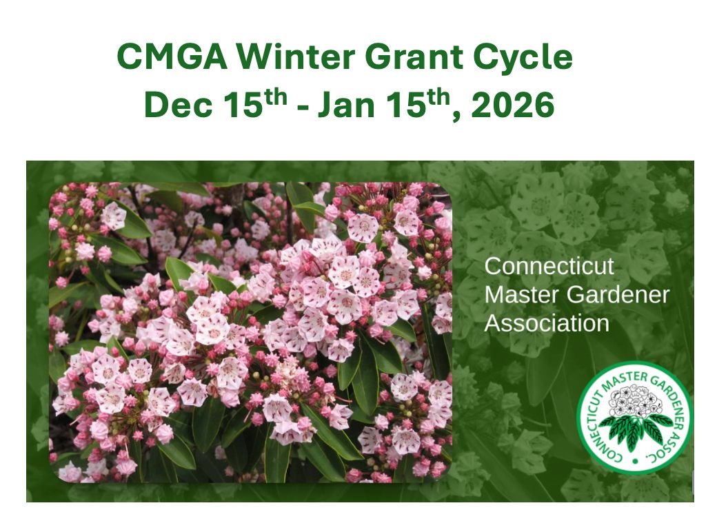 🌱 CMGA 2026 Winter Grant Cycle 🌱
The 2026 CMGA Winter Grant Cycle opens December 15 and closes January 15! Awards up to $500
Grant decisions announced mid-February. 
Important update: Eligibility criteria have changed this year, so be sure to revie